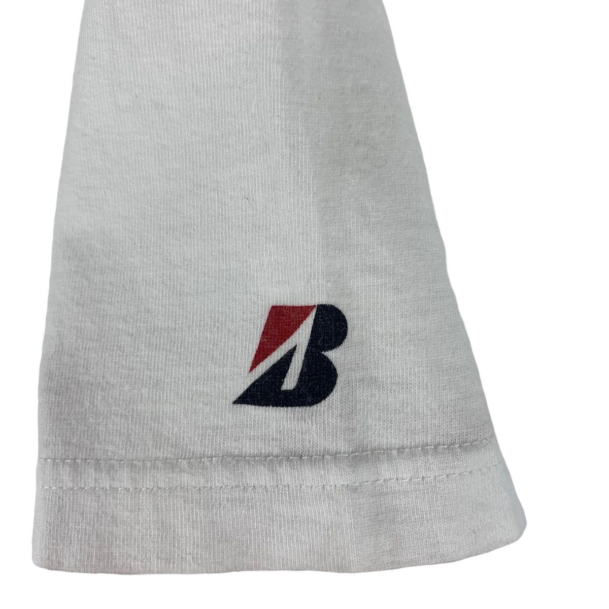 Japanese Brand Vintage BRIDGESTONE POTENZA Tyre racing tee Size US S / EU 44-46 / 1 - 9 Thumbnail
