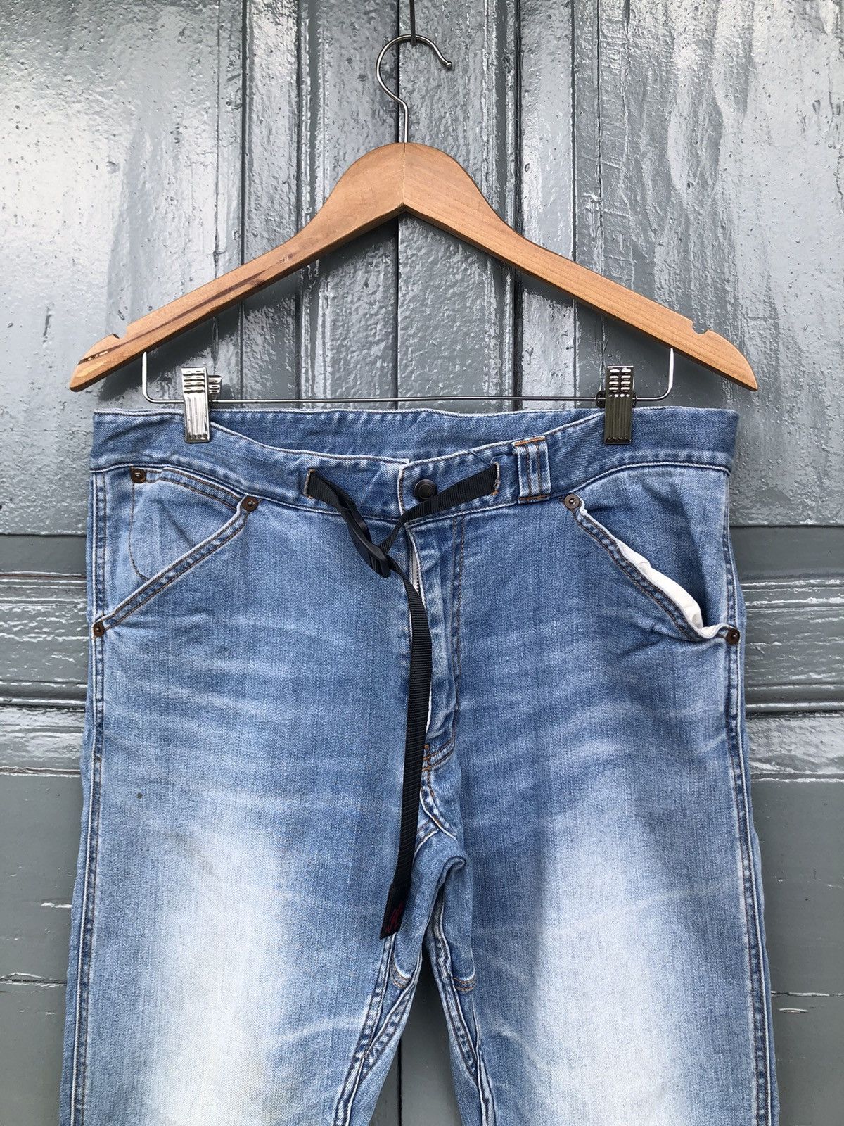 Gramicci Gramicci Adjustable Waist Denim Pants Size US 34 / EU 50 - 3 Thumbnail