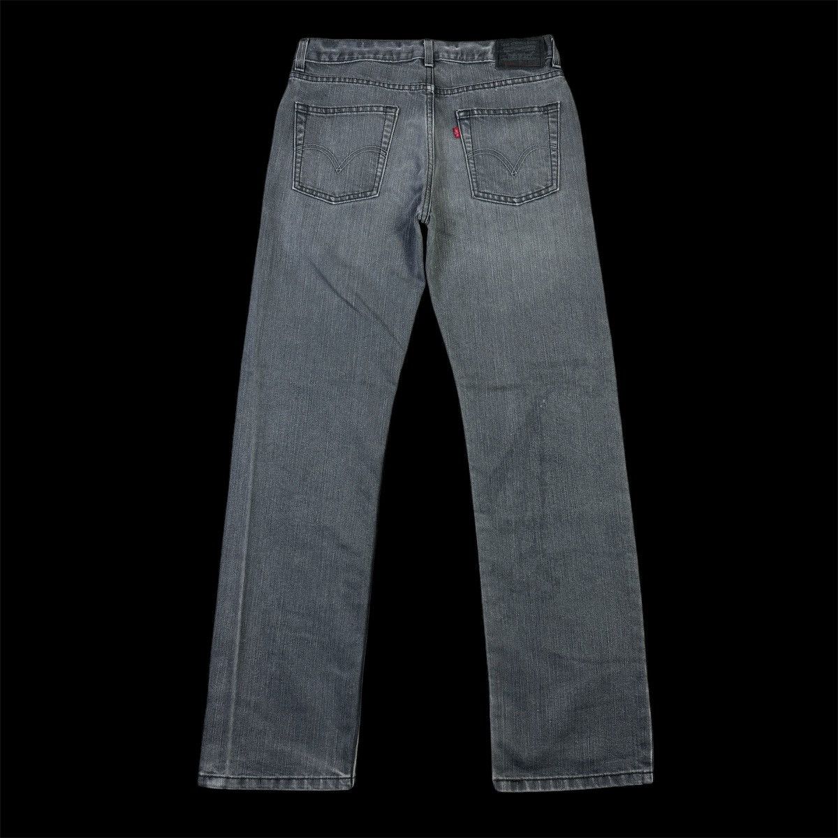 Levi's Levis 514 Washed Black Slim Straight Jean Size US 30 / EU 46 - 2 Thumbnail