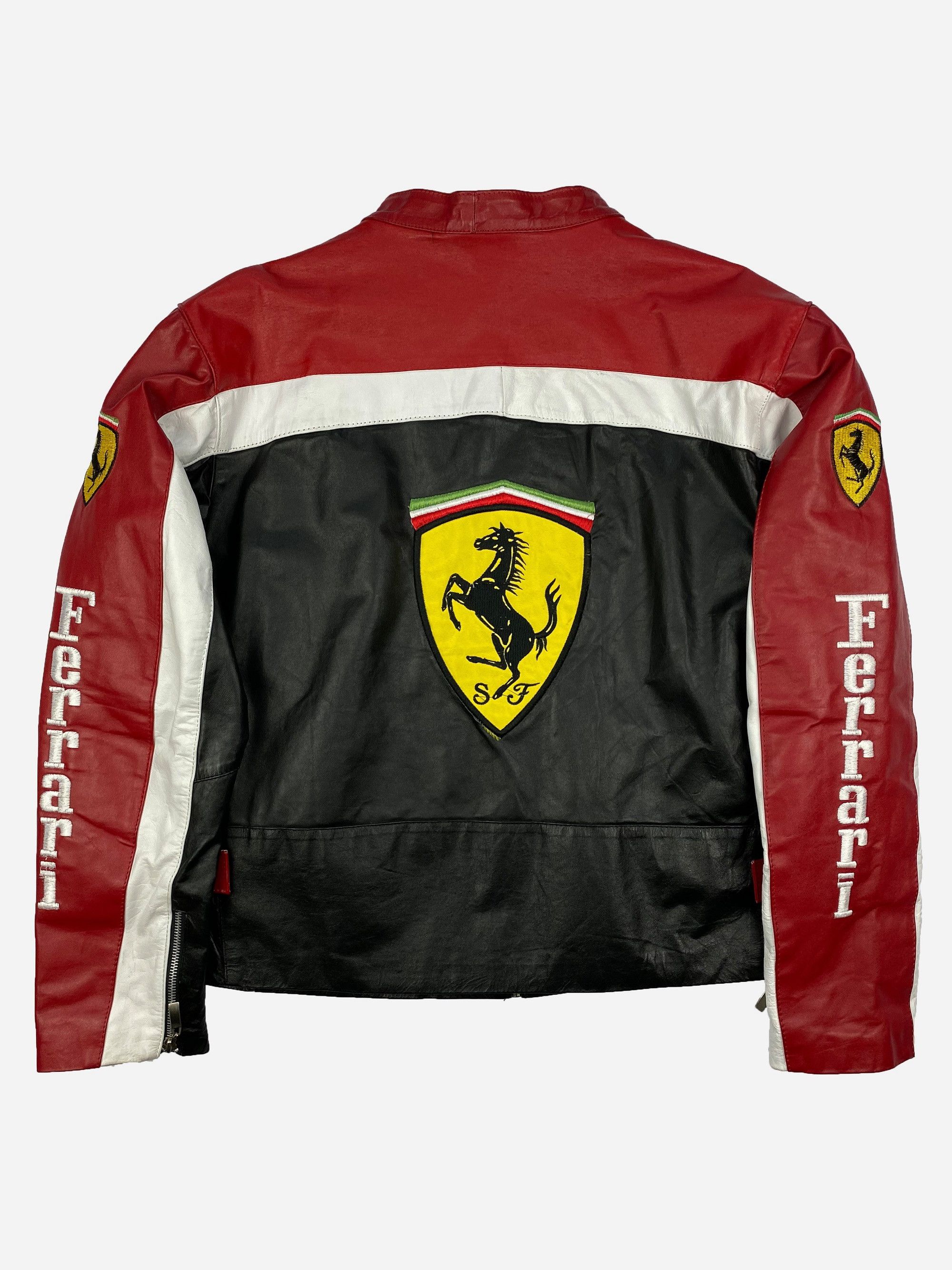 Ferrari Ferrari Streetwear Racing Leather Jacker Size US M / EU 48-50 / 2 - 3 Thumbnail