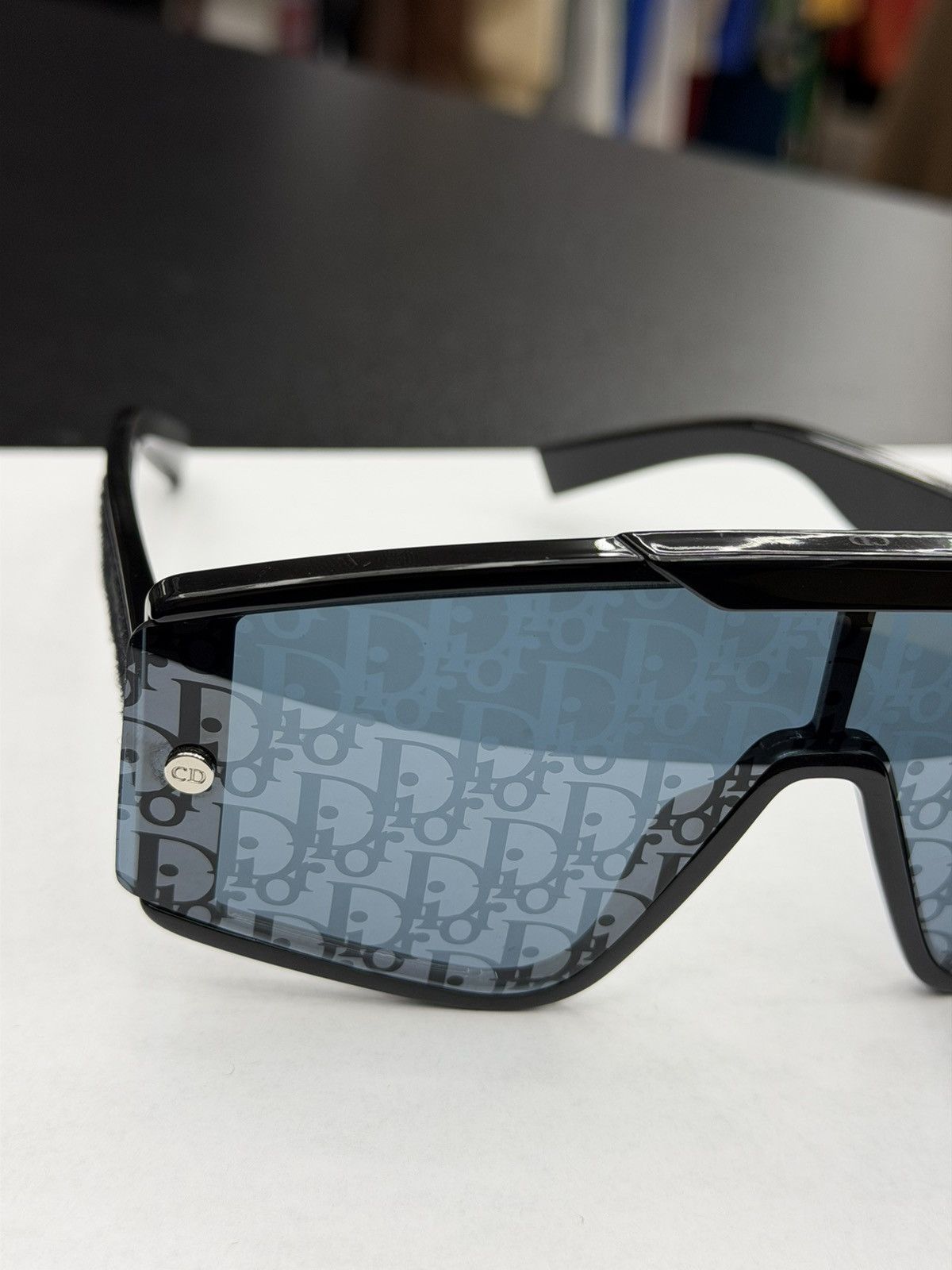Dior Diorxtrem MU Black Mask Sunglasses & Interchangeable Lenses Size ONE SIZE - 4 Thumbnail