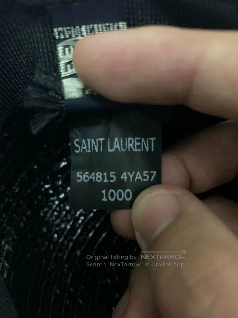 Saint Laurent Paris Saint Laurent Paris Woven Top Hat Size ONE SIZE - 6 Thumbnail