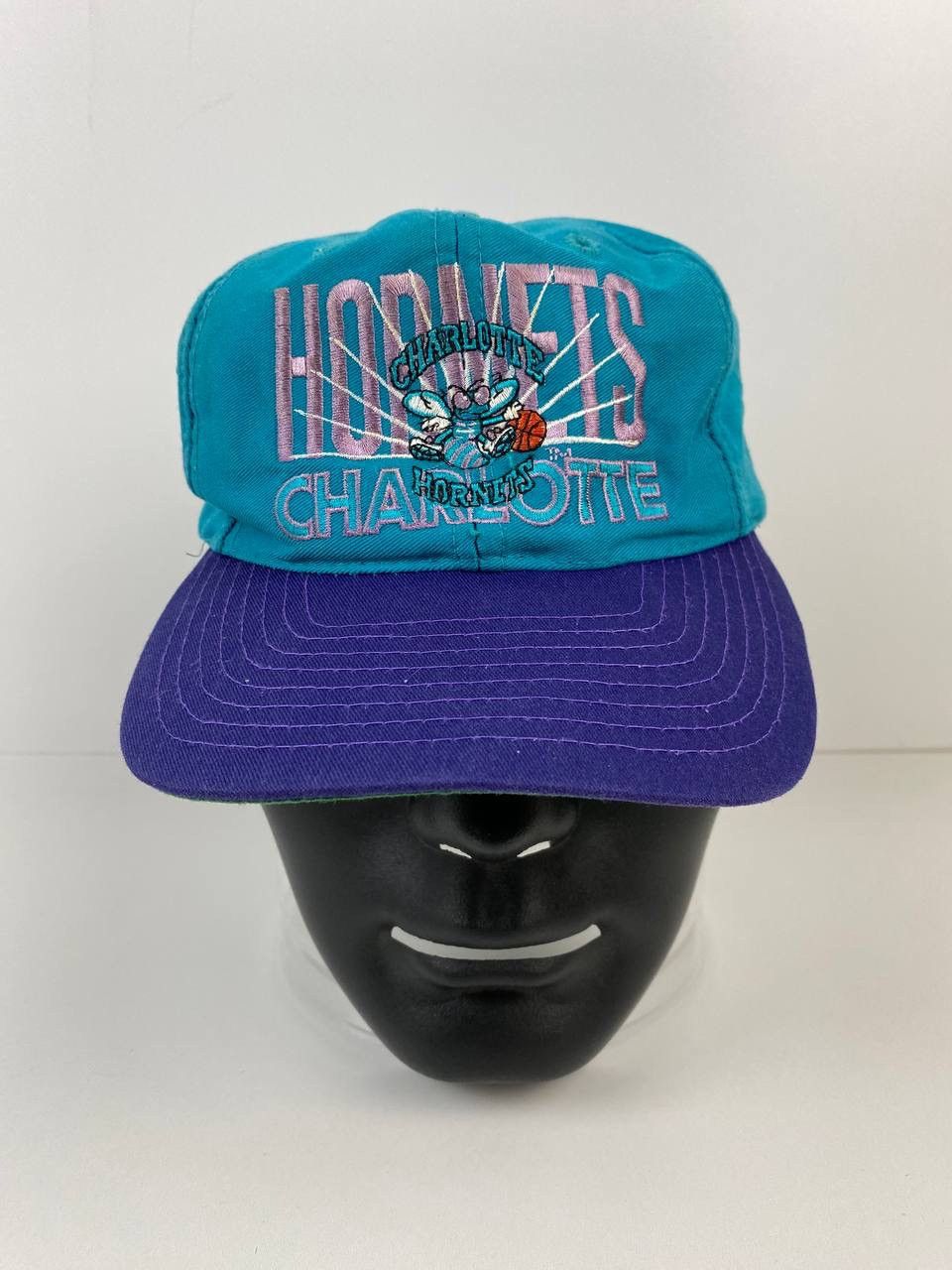 Vintage Charlotte Hornets NBA 90s vintage cap one size Size ONE SIZE - 4 Thumbnail