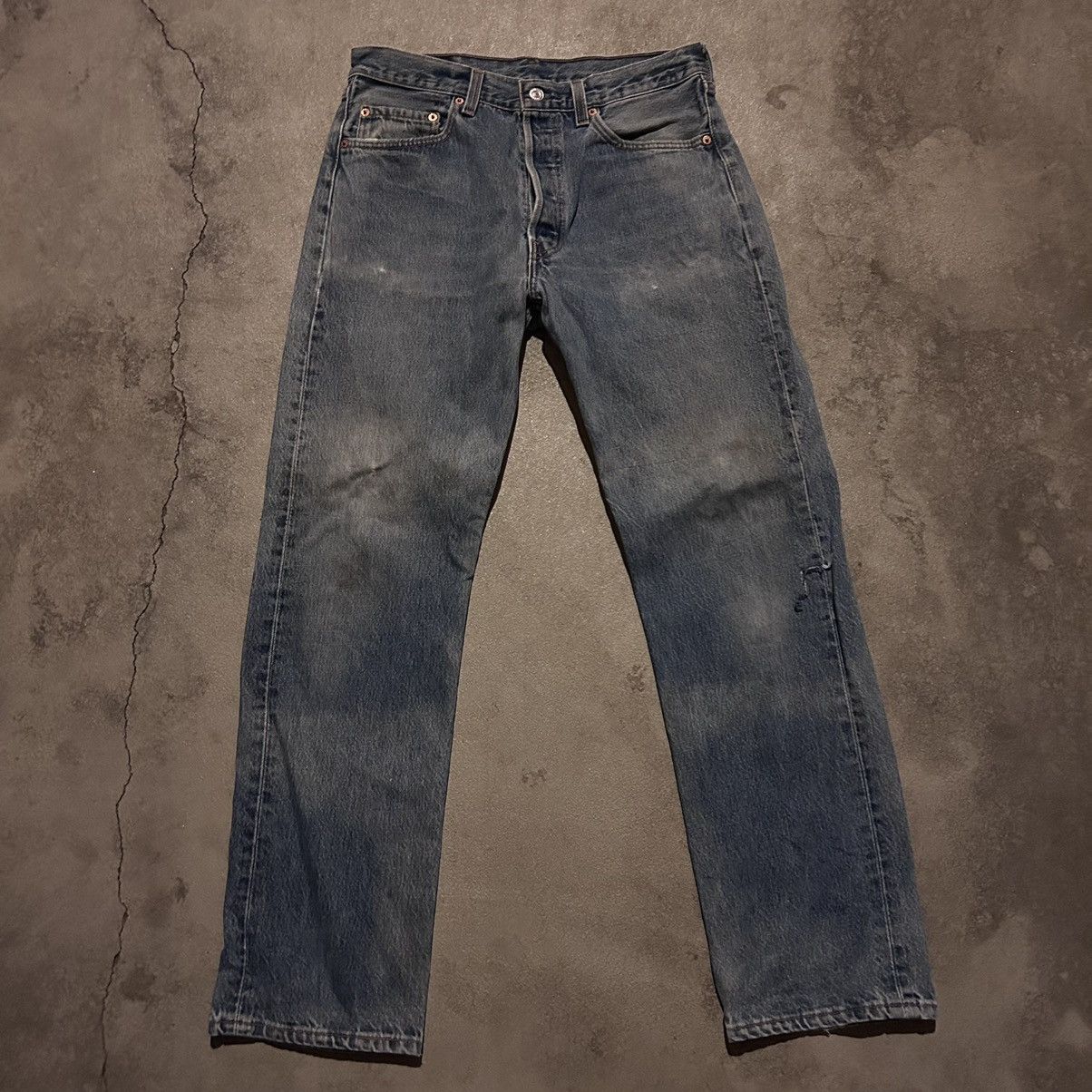 Levi's × Vintage Vintage Levi’s 501 made in USA faded jeans Size US 31 - 1 Thumbnail