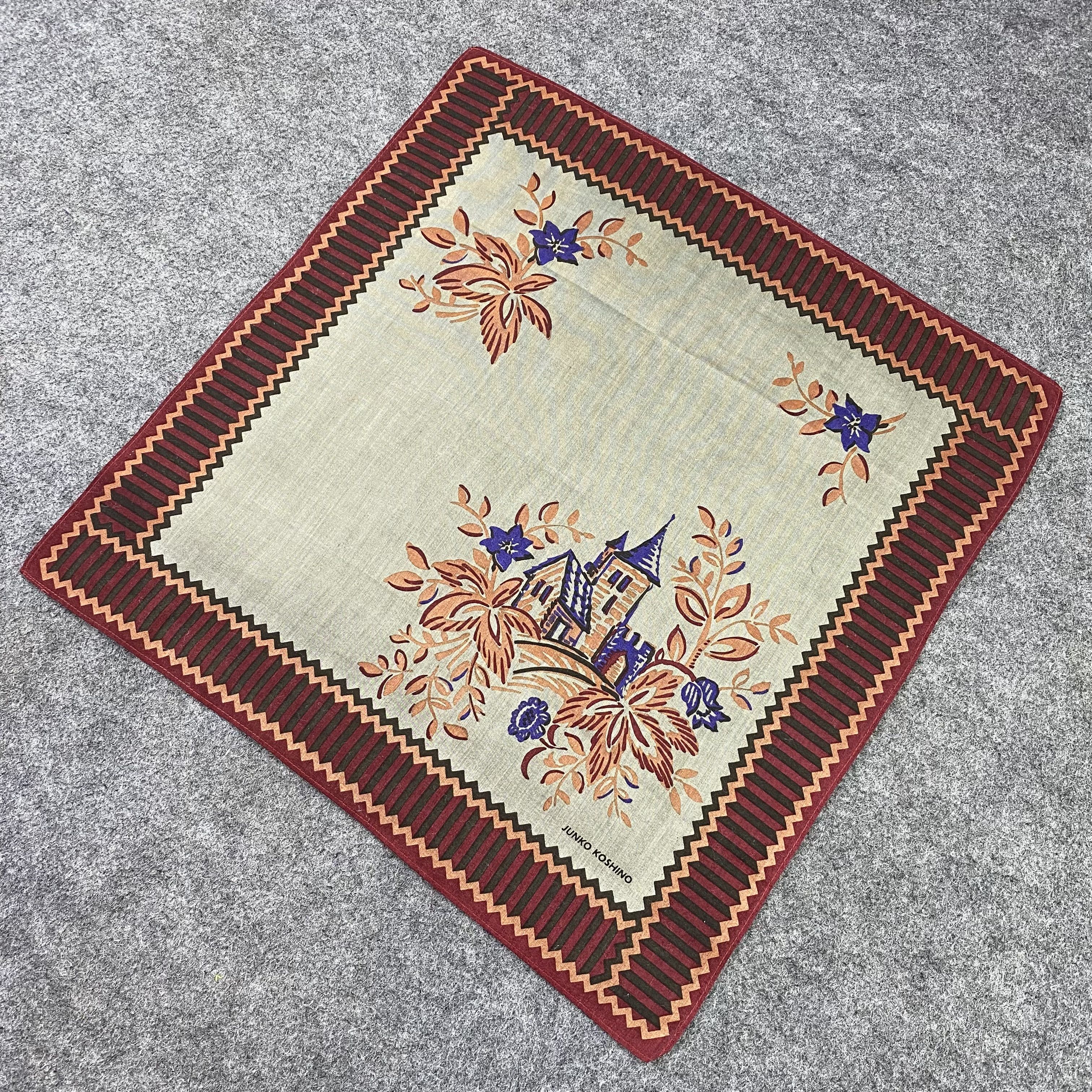 Japanese Brand Junko Koshino Handkerchief / Bandana / Neckerchief-B757 Size ONE SIZE - 4 Thumbnail
