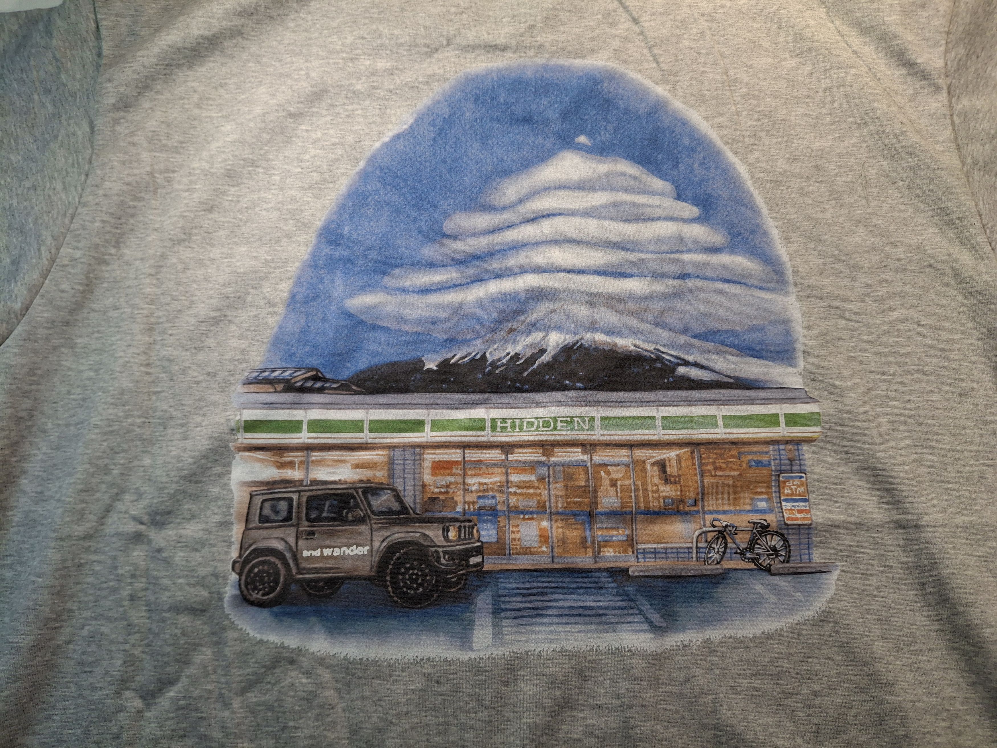 And Wander × HIDDEN Hidden NY x And Wander Mt. Fuji Lenticular Pocket T-Shirt Size US XXL / EU 58 / 5 - 3 Thumbnail
