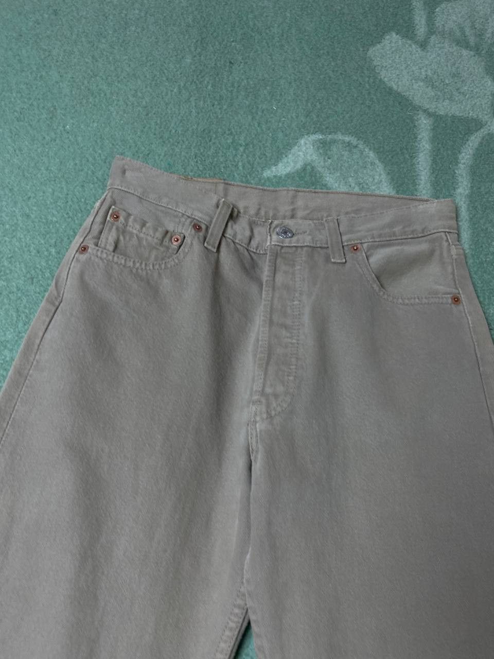 Levi's denim pants Levi's 501 Y2K Logo streetwear jeans Size US 30 / EU 46 - 5 Thumbnail