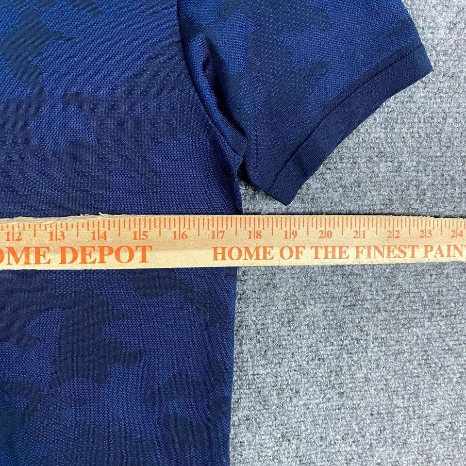 Uniqlo Uniqlo T-Shirt Men's XS Camouflage Short Sleeve Dry-Ex Blue Size US XS / EU 42 / 0 - 3 Thumbnail