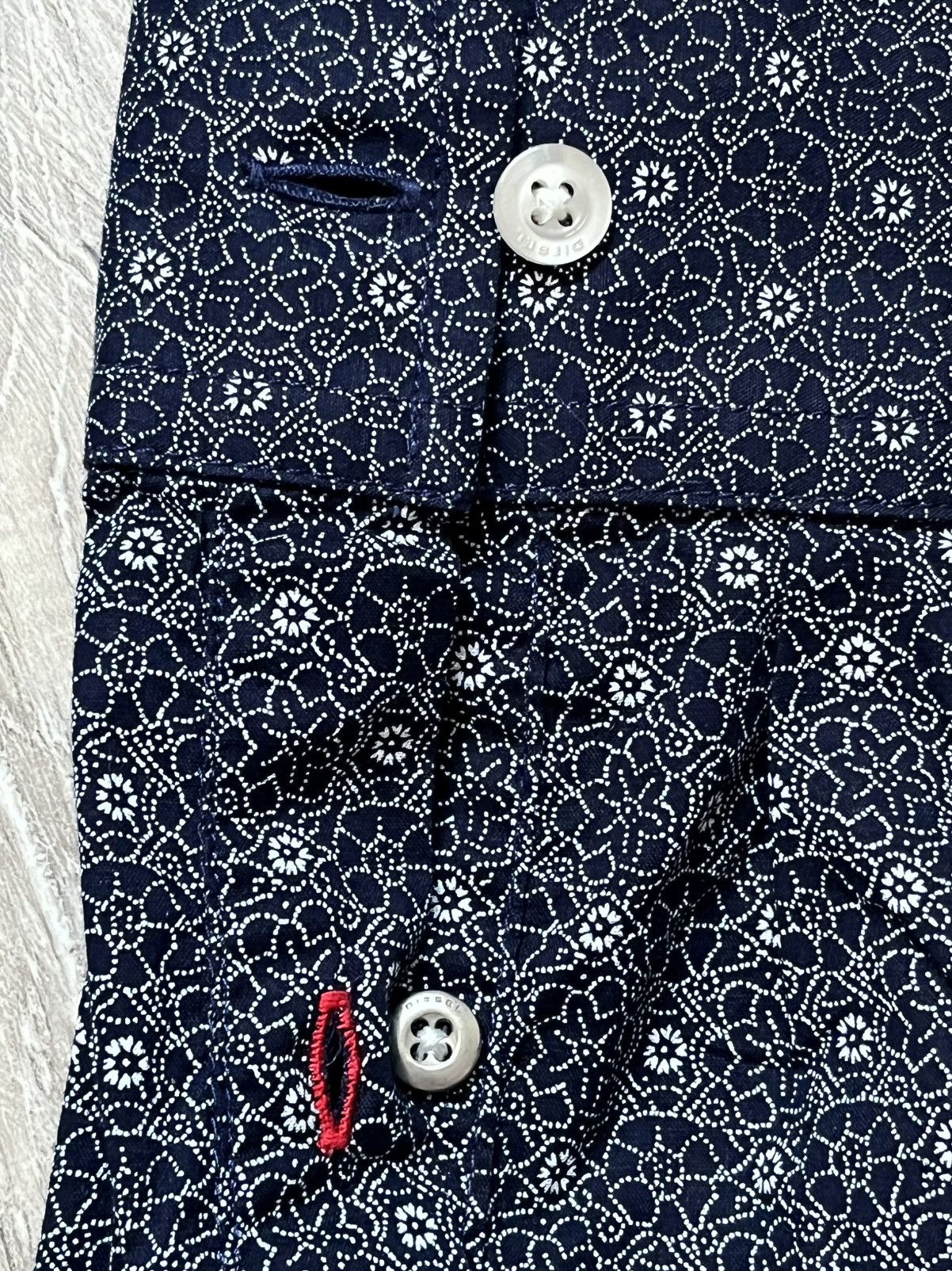 Diesel Diesel slim fit men’s shirt, dark blue color, size S/XS Size US S / EU 44-46 / 1 - 7 Thumbnail