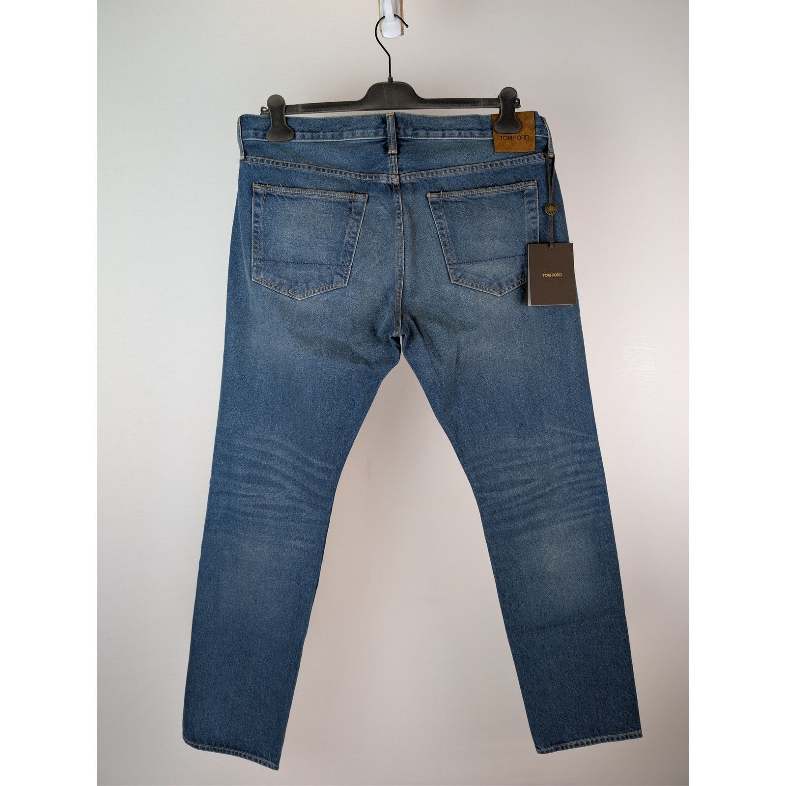 Tom Ford o1rshd1 Slim Denim Jeans in Blue Size US 38 / EU 54 - 13 Thumbnail