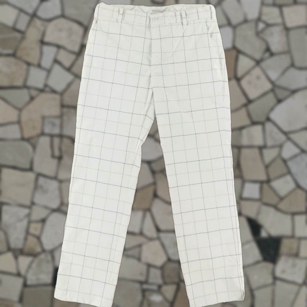 Nike NIke Stretch Polyester Waffle Golf Pants White Striped Men's 33 Size US 33 - 1 Thumbnail