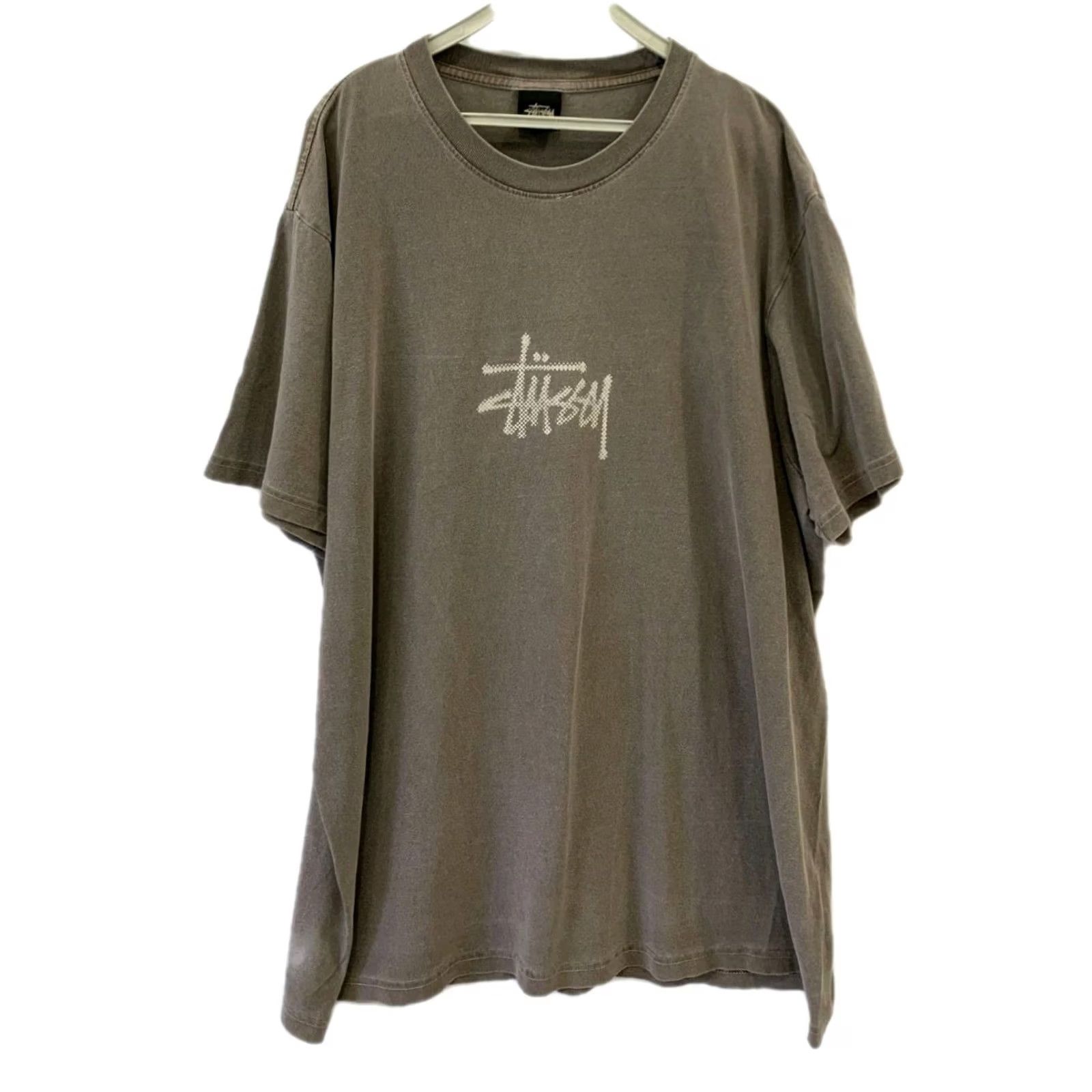 Vintage VINTAGE Stüssy T-Shirt XL Gray 90s Made in USA Surf Graphic Front Script Back Surf Photo Mens XL Logo Size US XL / EU 56 / 4 - 2 Thumbnail