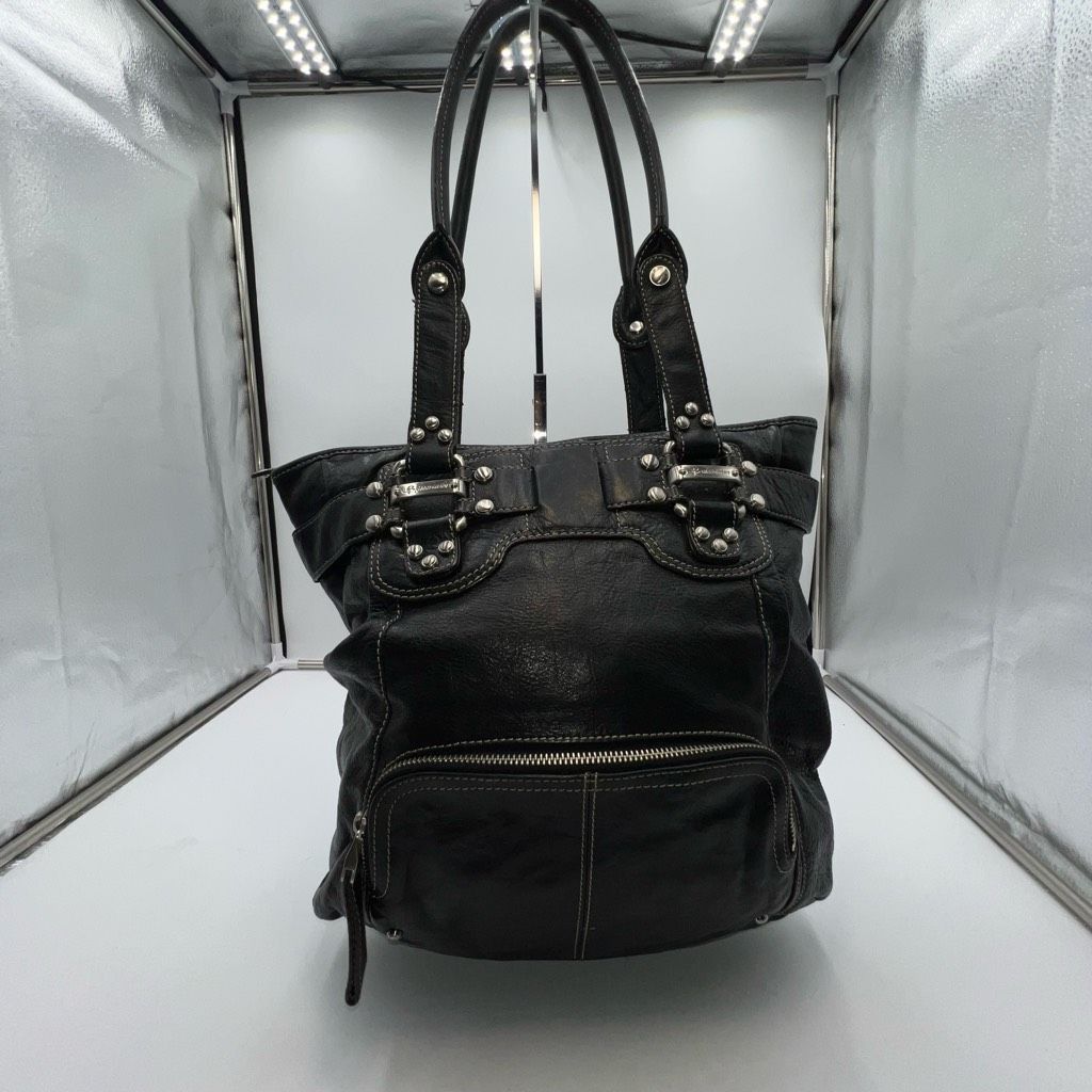 Other B. Makowski Soft Leather Bag with Harness Buckle and Studs. *SEE PICS AND DESCRIPTION Size ONE SIZE - 1 Thumbnail