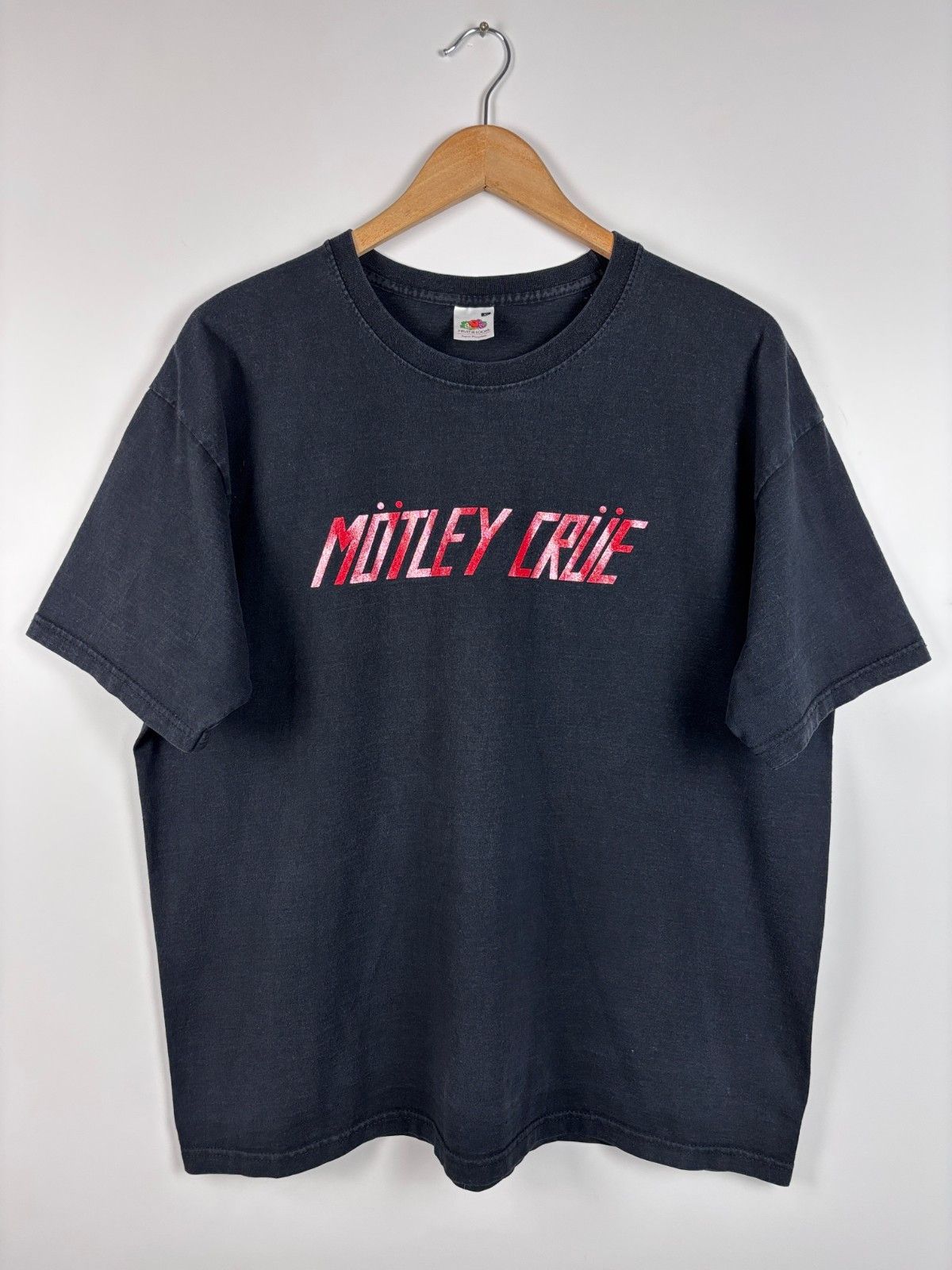 Fruit Of The Loom Vintage Motley Crue Rock Metal Band T-Shirt Black Mens XL Size US XL / EU 56 / 4 - 1 Thumbnail