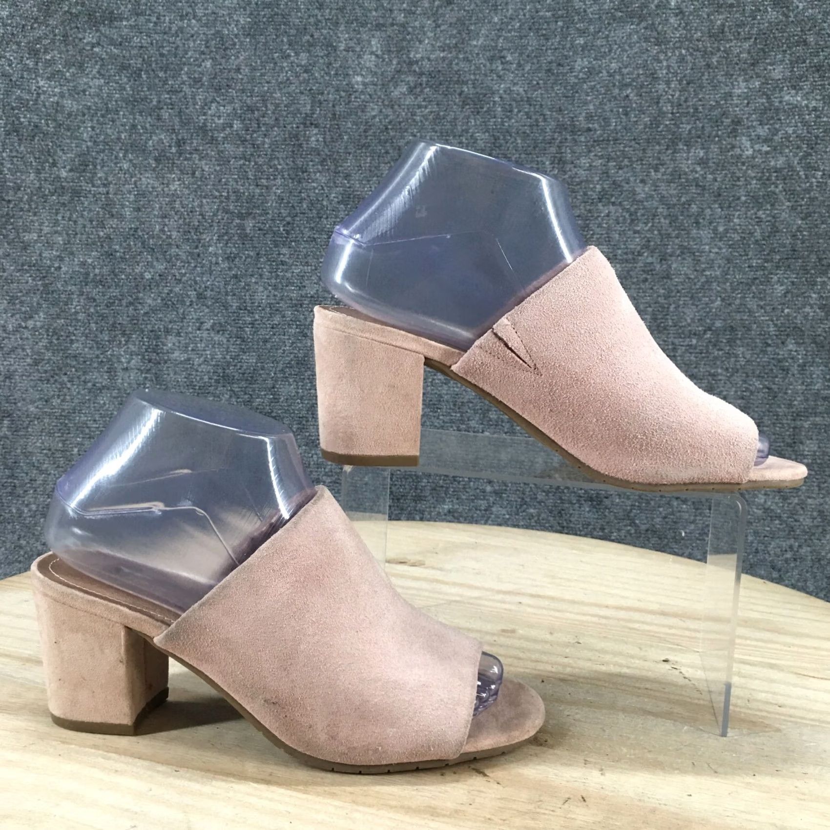 Kenneth Cole Kenneth Cole Reaction Mass Ter Mind Sandals Slip On Pink Suede Womens 6.5M Slide Casual Size US 7 / IT 37 - 2 Thumbnail