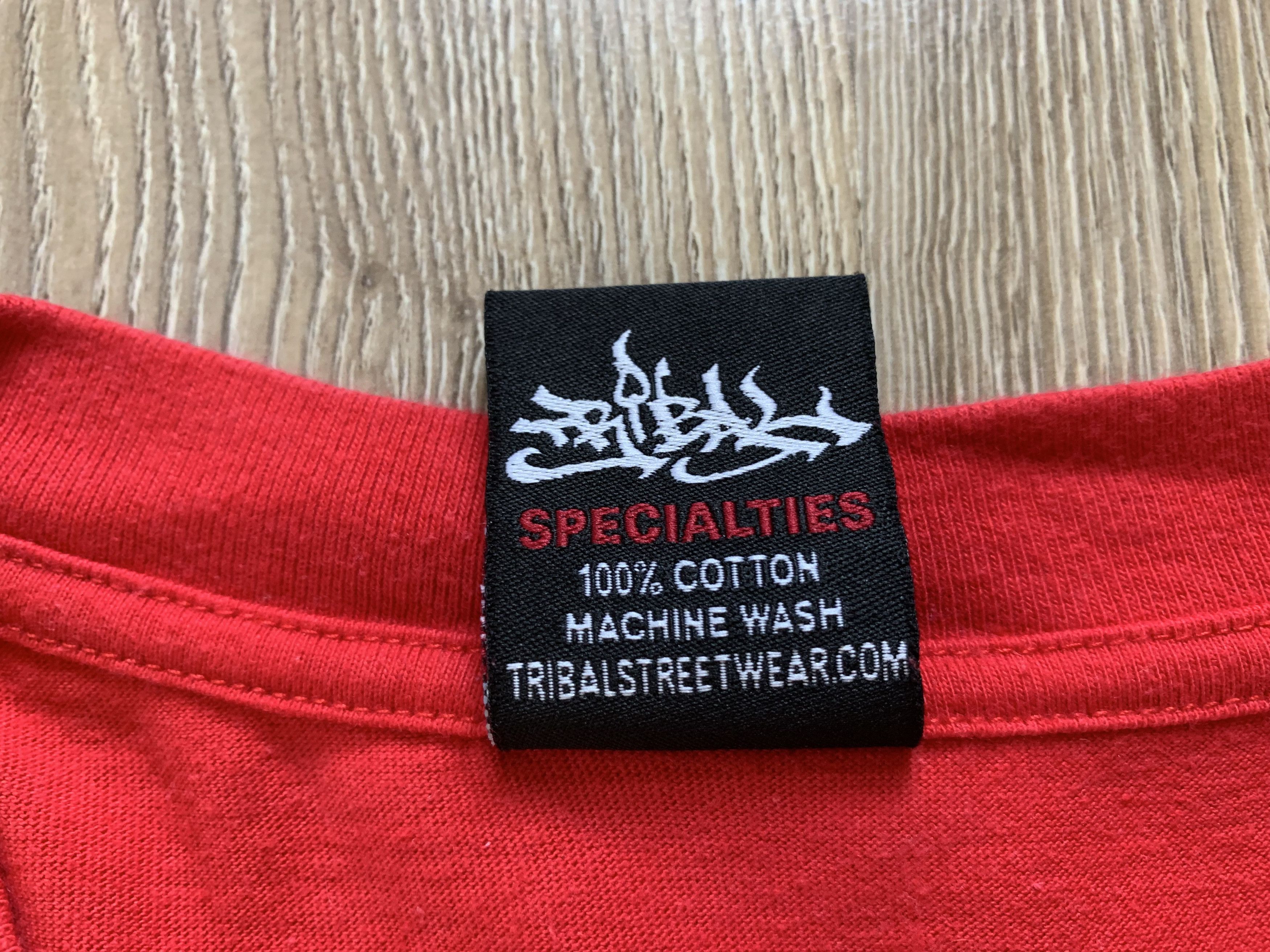 Tribal Streetwear × Vintage Tribal Gear Vintage Printed Logo T-Shirt Size US XXL / EU 58 / 5 - 8 Thumbnail
