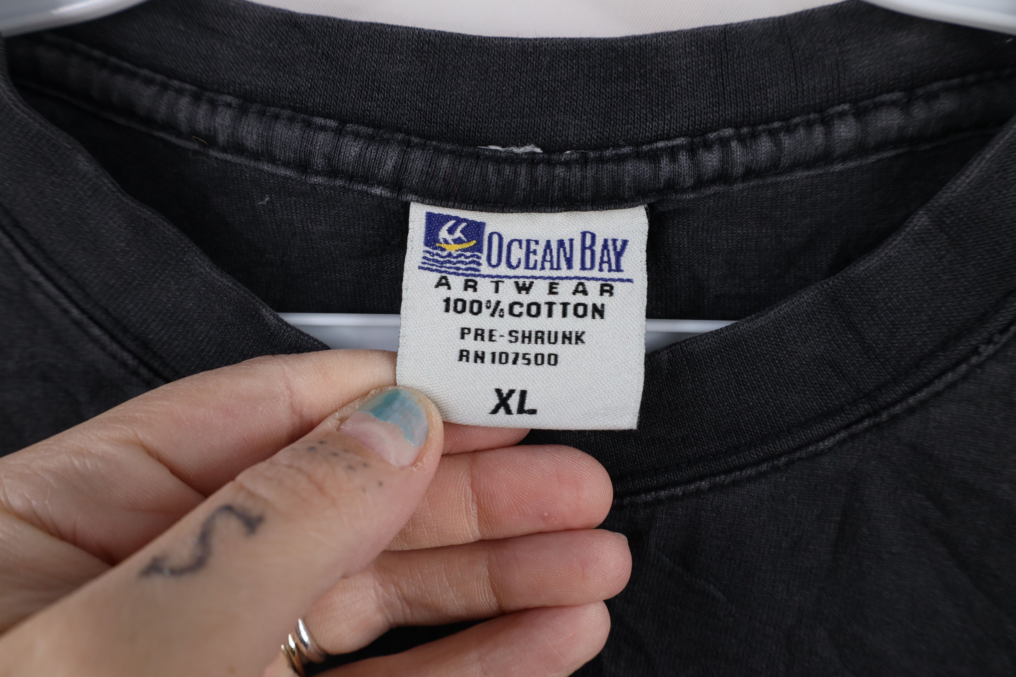 Vintage Vintage 90s Jackie Robinson Baseball Long Sleeve T-Shirt Size US XL / EU 56 / 4 - 7 Thumbnail