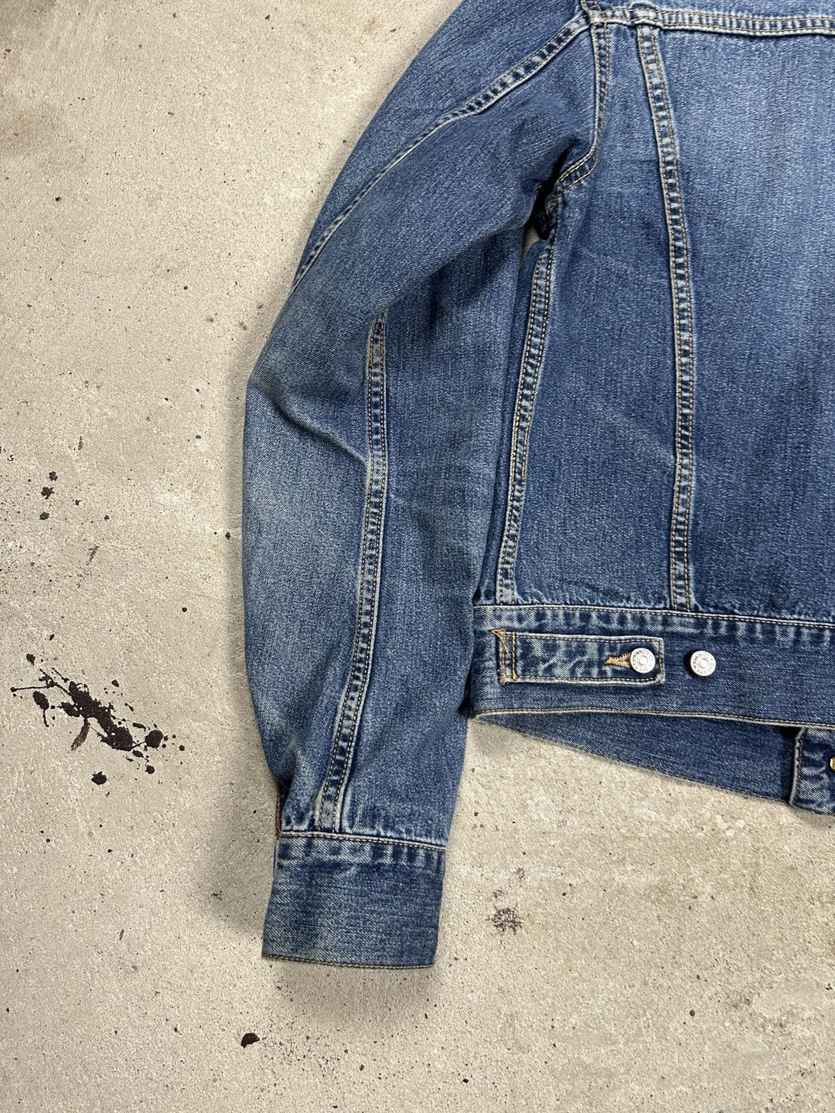 Diesel Vintage Y2K Diesel Denim Jeans Trucker Jacket Size S / US 4 / IT 40 - 12 Thumbnail