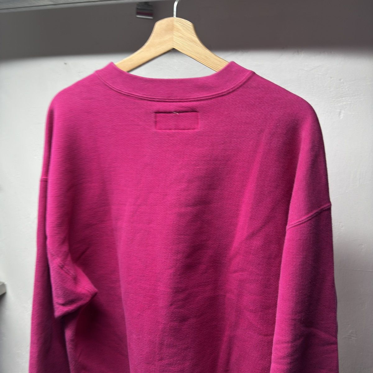 Vintage 90s Russell Athletic Heavy Boxy Pink Sweatshirt ERD Grunge Size US XL / EU 56 / 4 - 4 Thumbnail