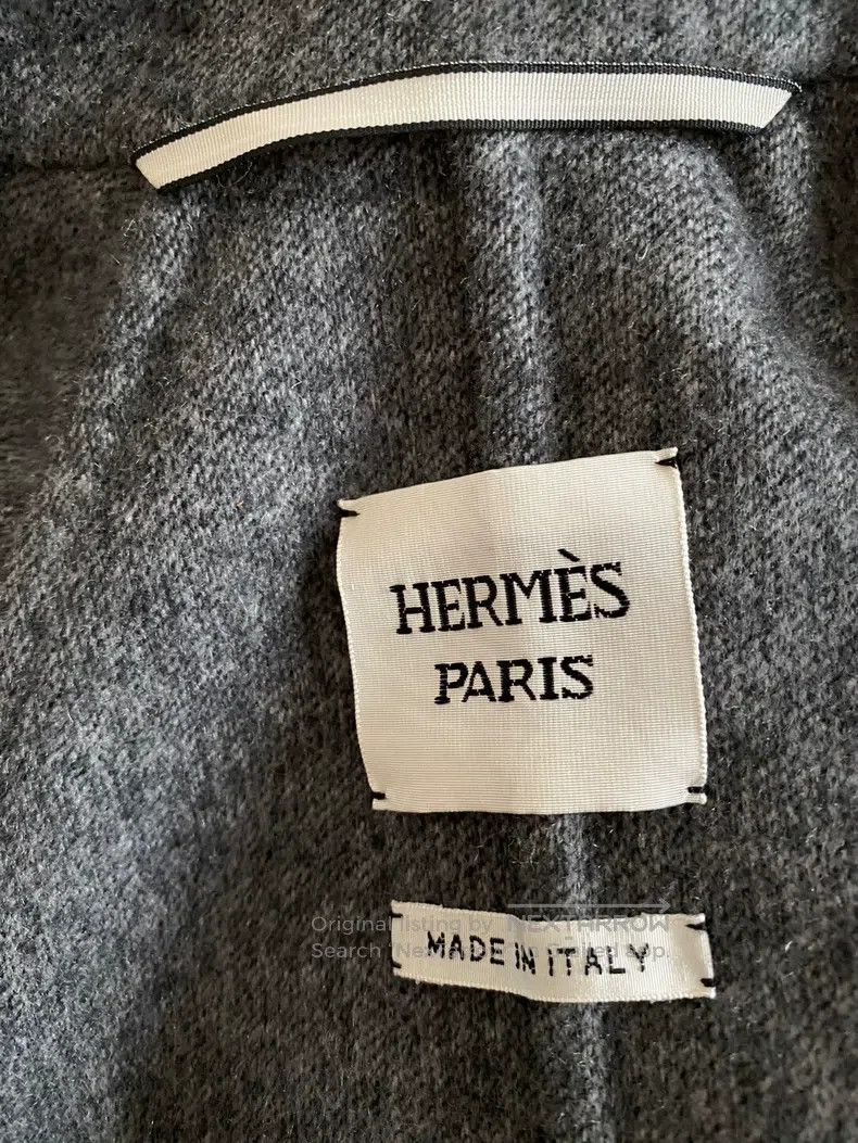 Hermes Hermes Cashmere Coat Size S / US 4 / IT 40 - 3 Thumbnail