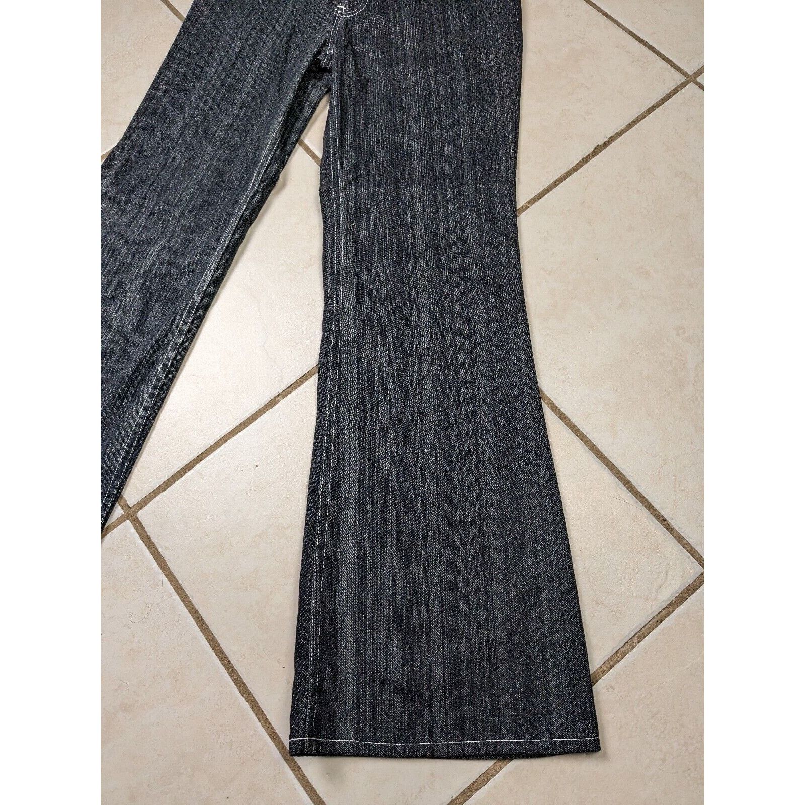 Levi's Vtg NWT 60s Levis Jeans Big E White Tab Flare Boot Cut Pants Size 28" / US 6 / IT 42 - 8 Thumbnail