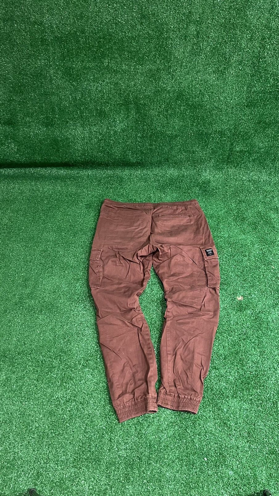 Other Dark Red Cargo Pant Jogger Size US 34 / EU 50 - 2 Thumbnail