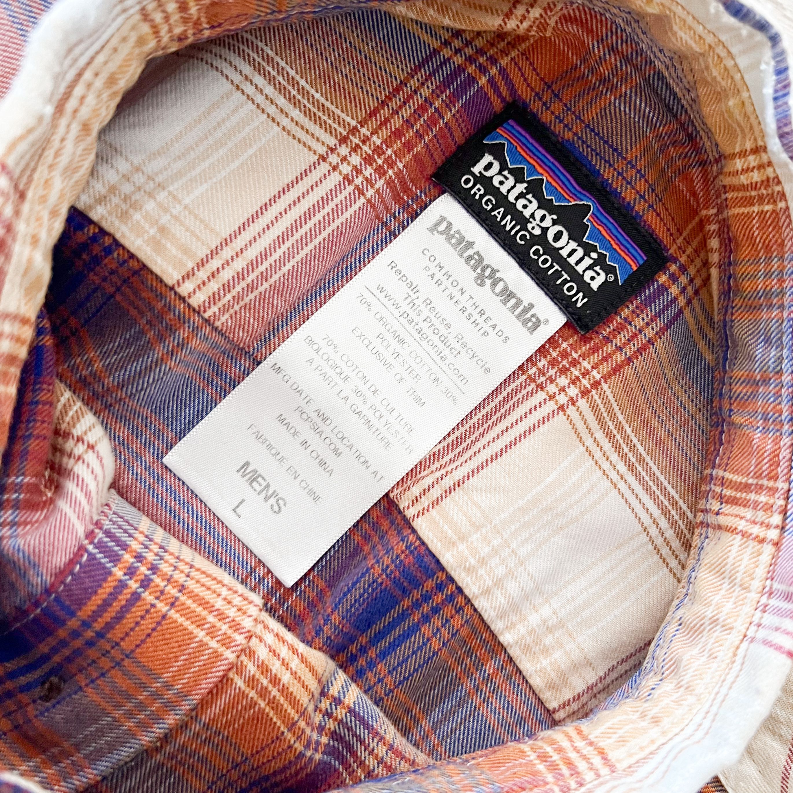 Patagonia Awesome Patagonia Organic Cotton Button Down Shirt Size US L / EU 52-54 / 3 - 4 Thumbnail
