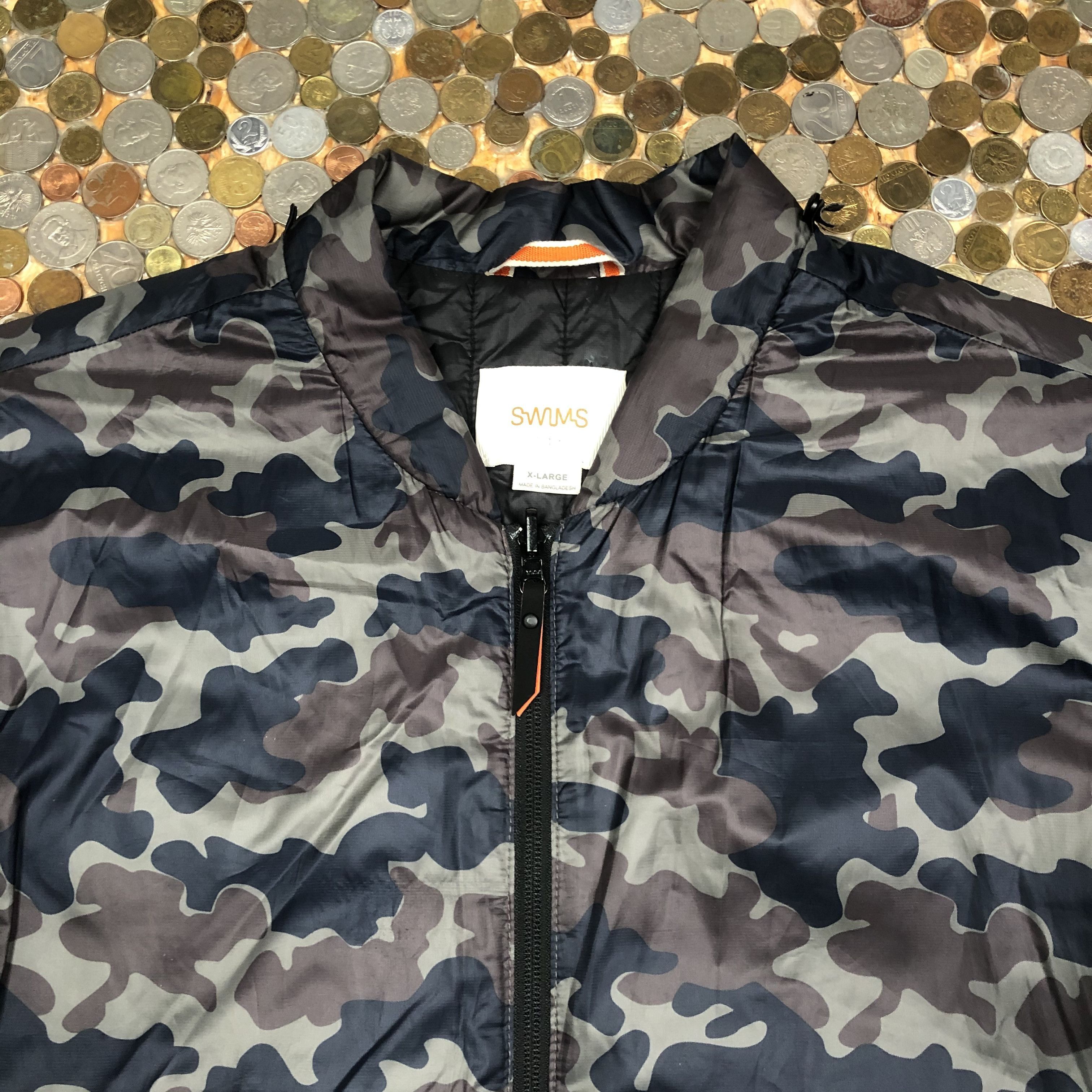 Vintage SWIMS military camouflage zip jacket 90s Primaloft Size US L / EU 52-54 / 3 - 2 Thumbnail