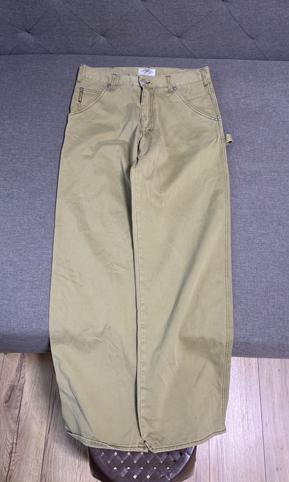 Archive Armani Jeans Wide Baggy Carpenter Work Jeans