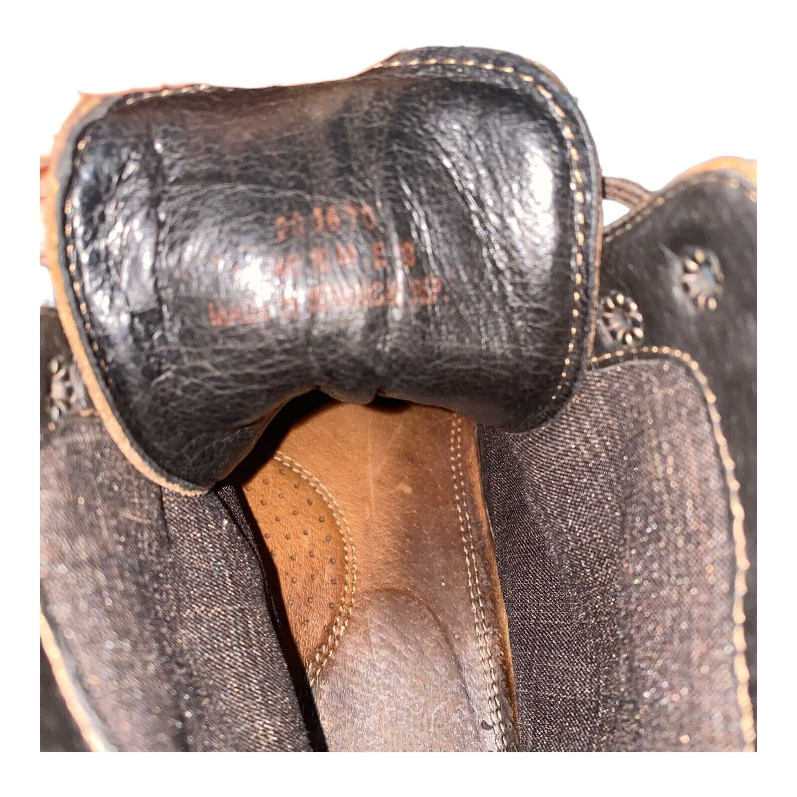 Johnston & Murphy Johnston & Murphy Wingtip Boots Brown Leather Mens 10 Size US 10 / EU 43 - 11 Thumbnail
