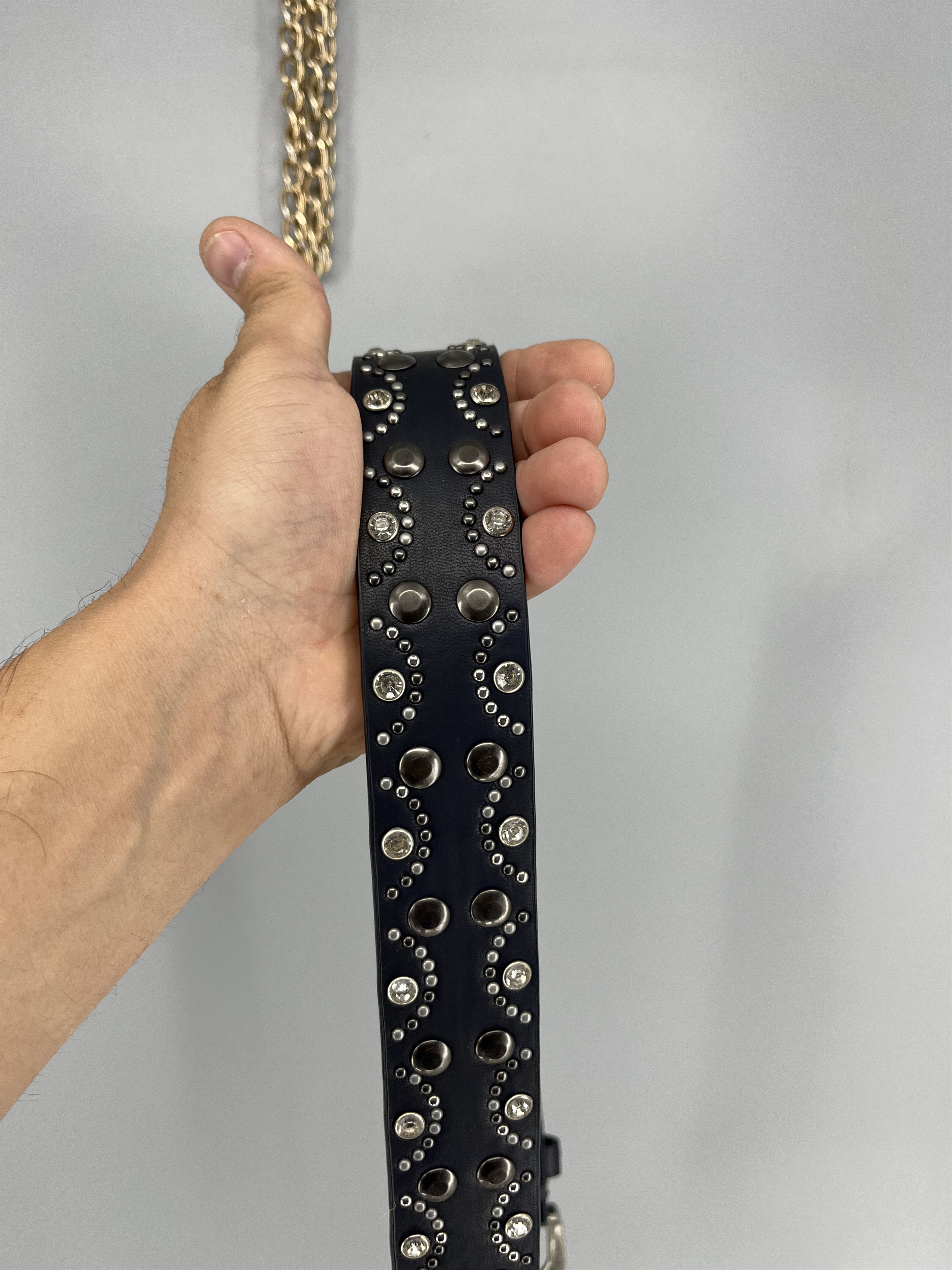 Japanese Brand Vintage 90s Punk Belt Leather Band Rock Y2K 90s Y2K Size ONE SIZE - 6 Thumbnail