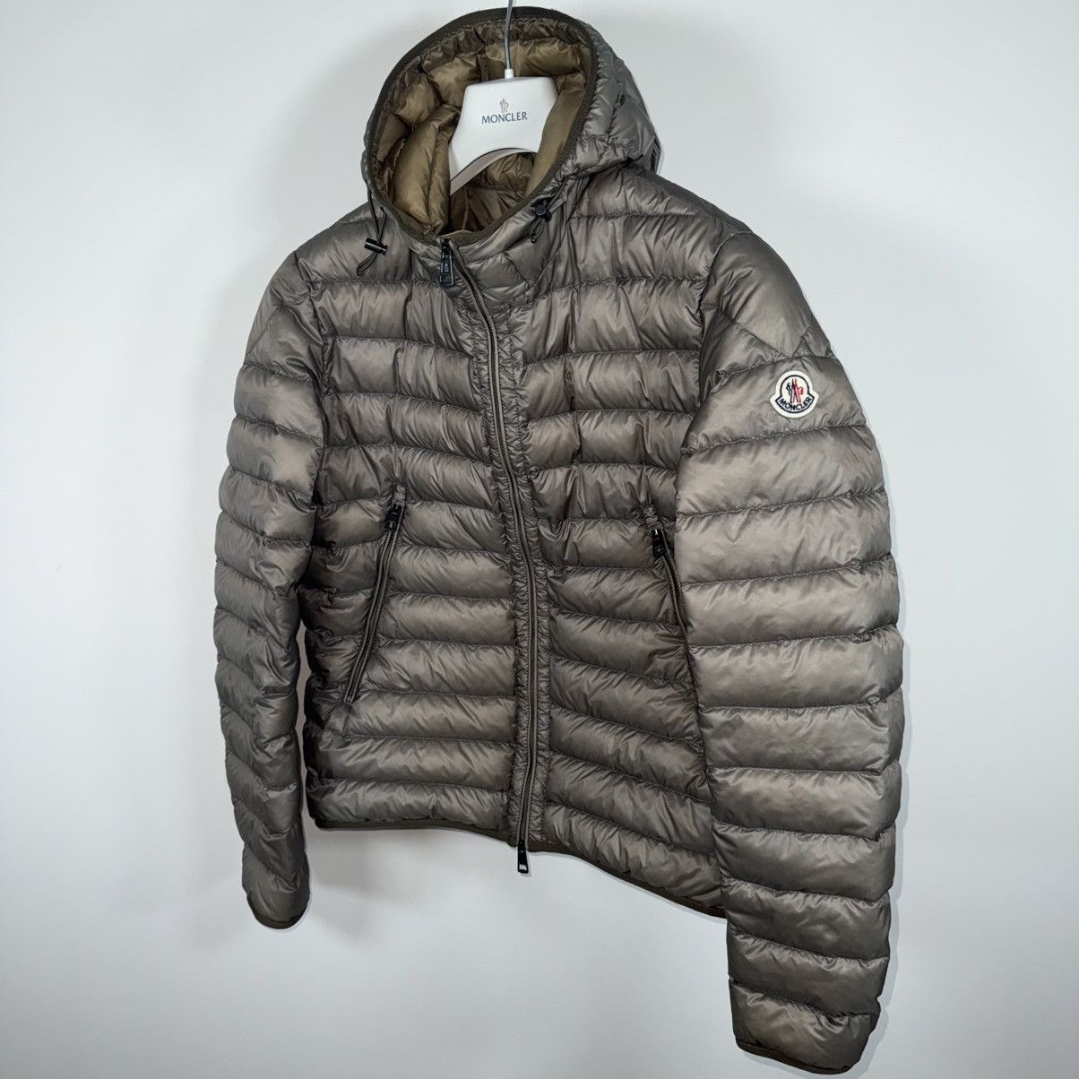 Moncler Moncler Mir Men’s Down Puffer Jacket Size 2 (S) Grey Size US S / EU 44-46 / 1 - 2 Thumbnail