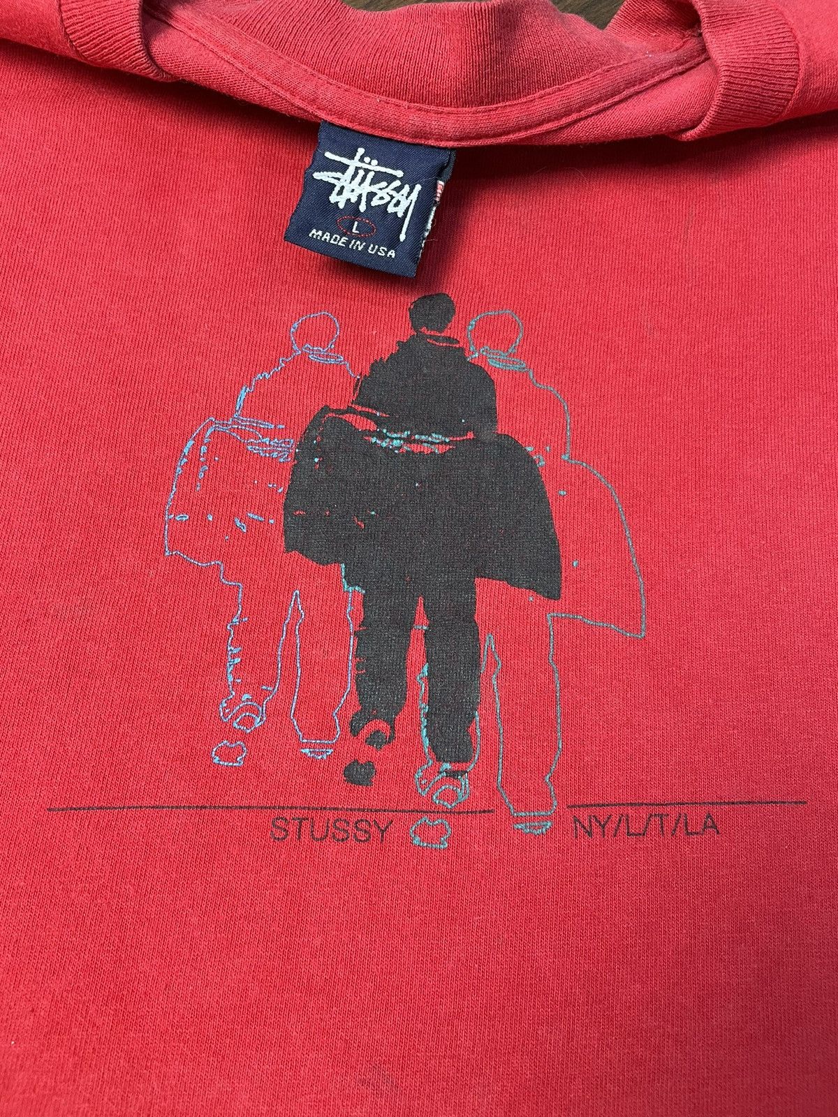 Stussy × Vintage Vintage Stussy Shirt Size US L / EU 52-54 / 3 - 4 Thumbnail
