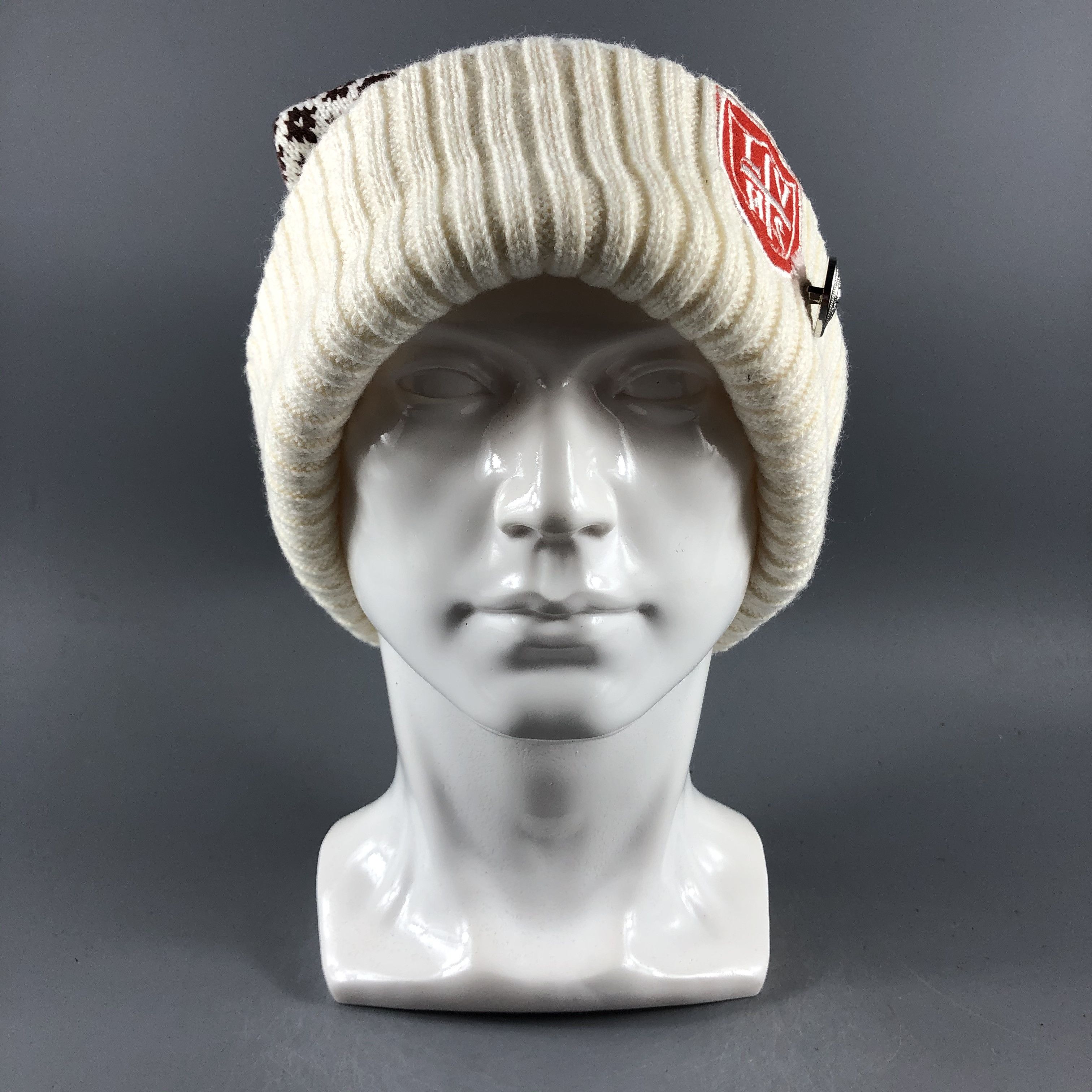 Japanese Brand × Vintage CatChup Slouchy Beanie Snow Hat Snow Cap -D244 Size ONE SIZE - 1 Thumbnail