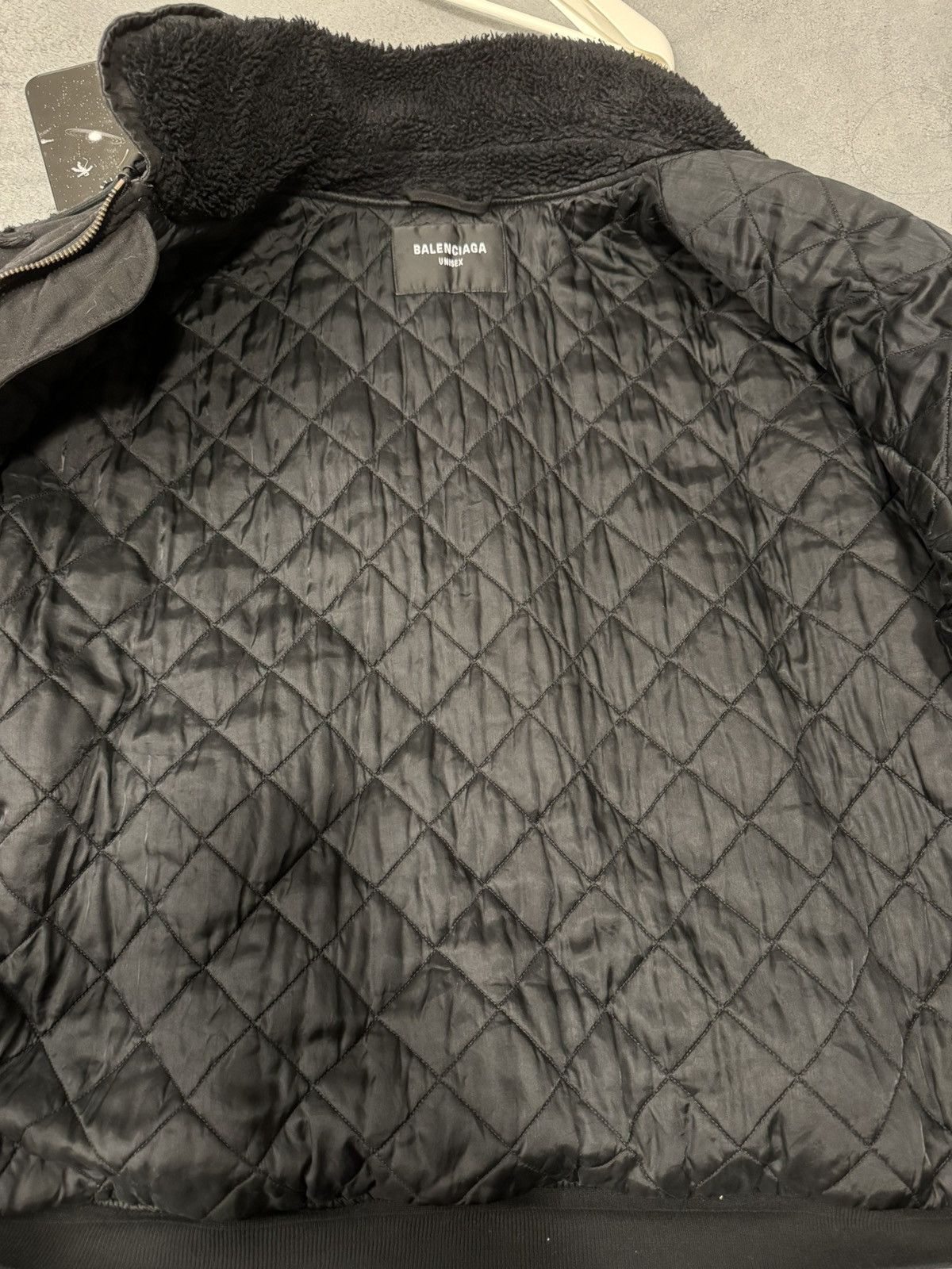 Balenciaga Balenciaga Unity Destroyed Bomber Jacket | Grailed