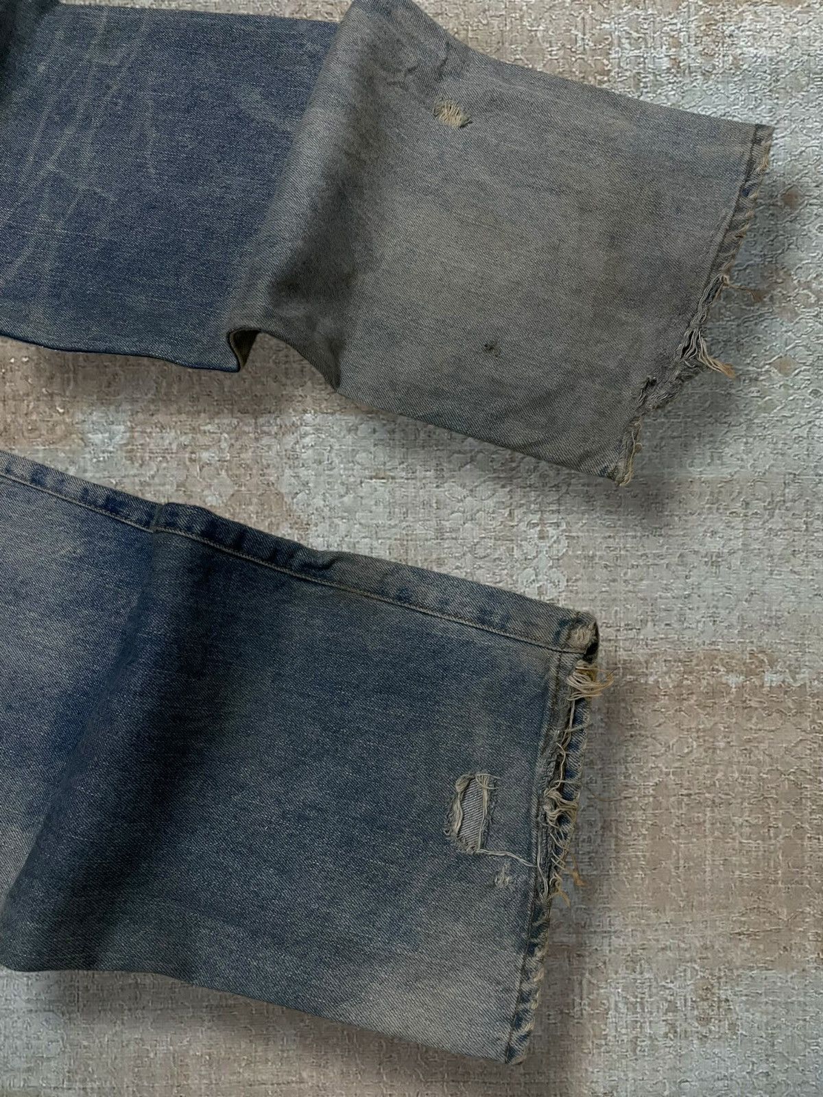 Swagger Vintage 1990s Designer Japan Swagger Mudwash Baggy Denim Size US 35 - 13 Thumbnail