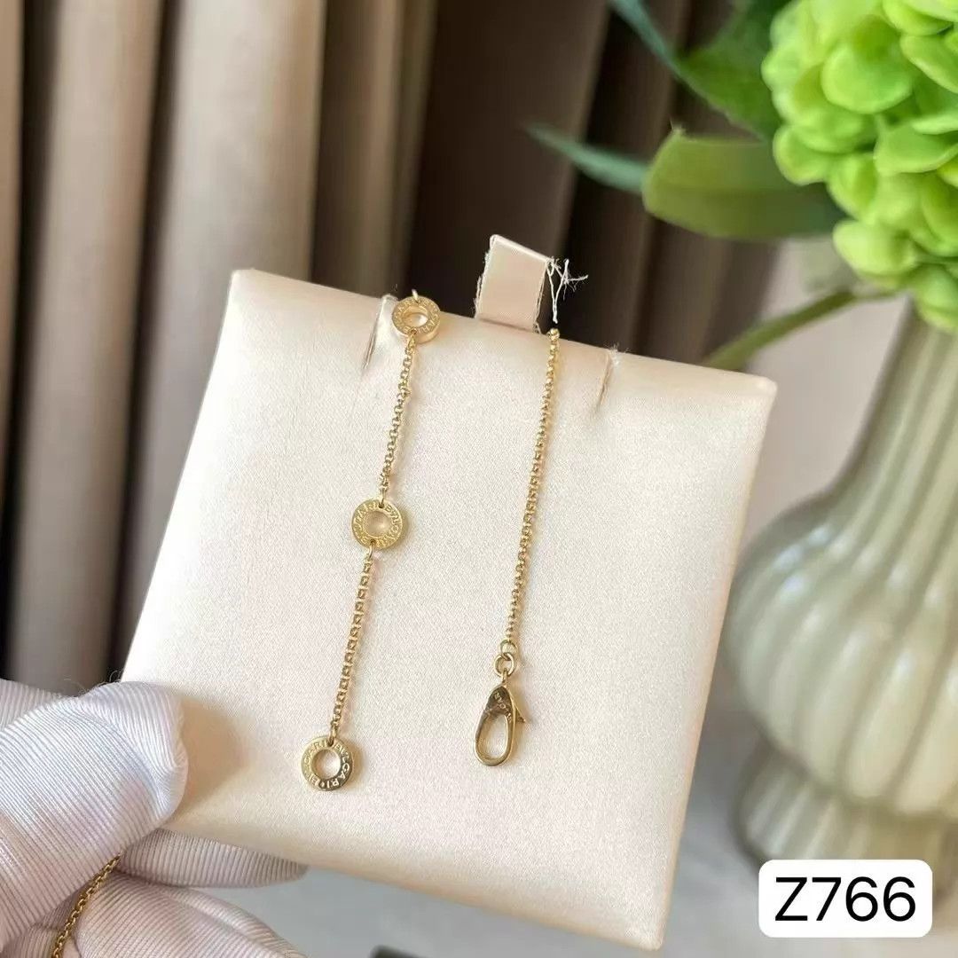 Bvlgari Bvlgari Diamond 18K Gold Adjustable Spring Necklace 45cm Size ONE SIZE - 5 Thumbnail