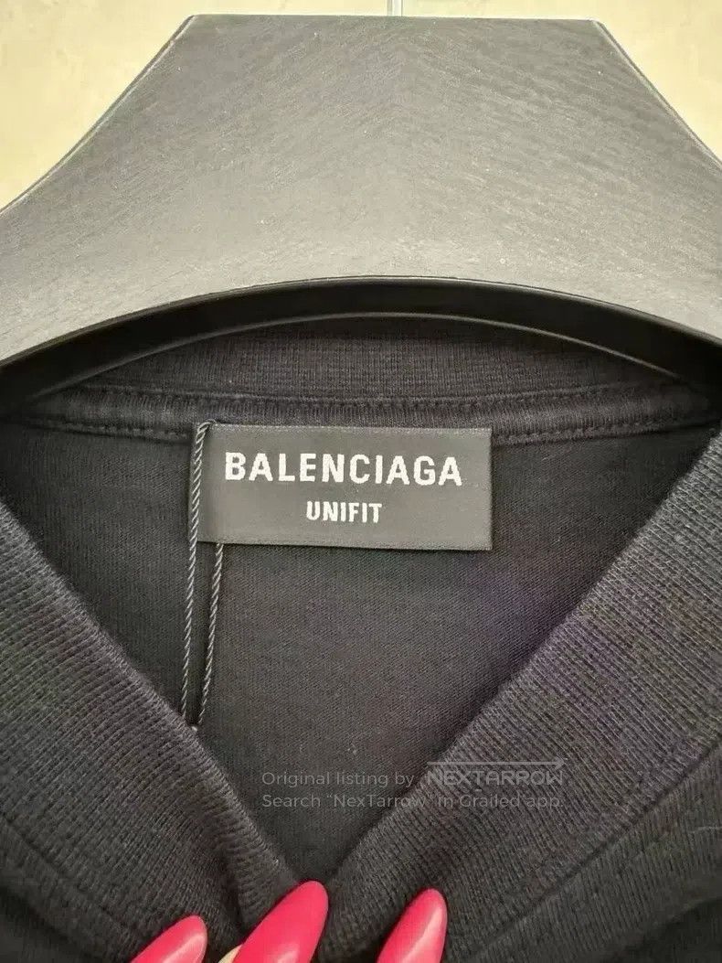 Balenciaga Balenciaga Back Letter Short Sleeve Size US S / EU 44-46 / 1 - 3 Thumbnail
