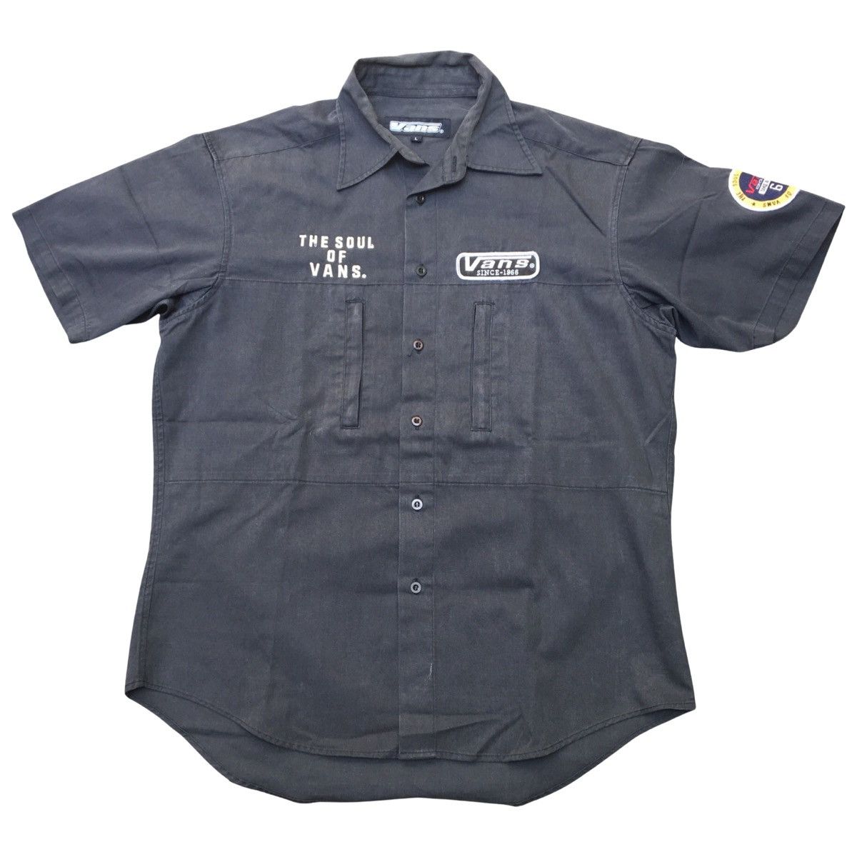 Vans  Vintage VTG Work Shirt Vans | Grailed