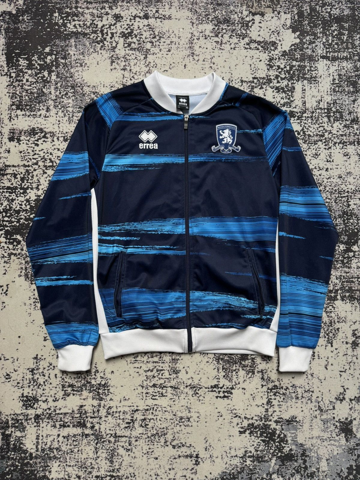Pro Player Rare MIDDLESBROUGH jersey zip sweatshirt M errea Size US M / EU 48-50 / 2 - 1 Thumbnail