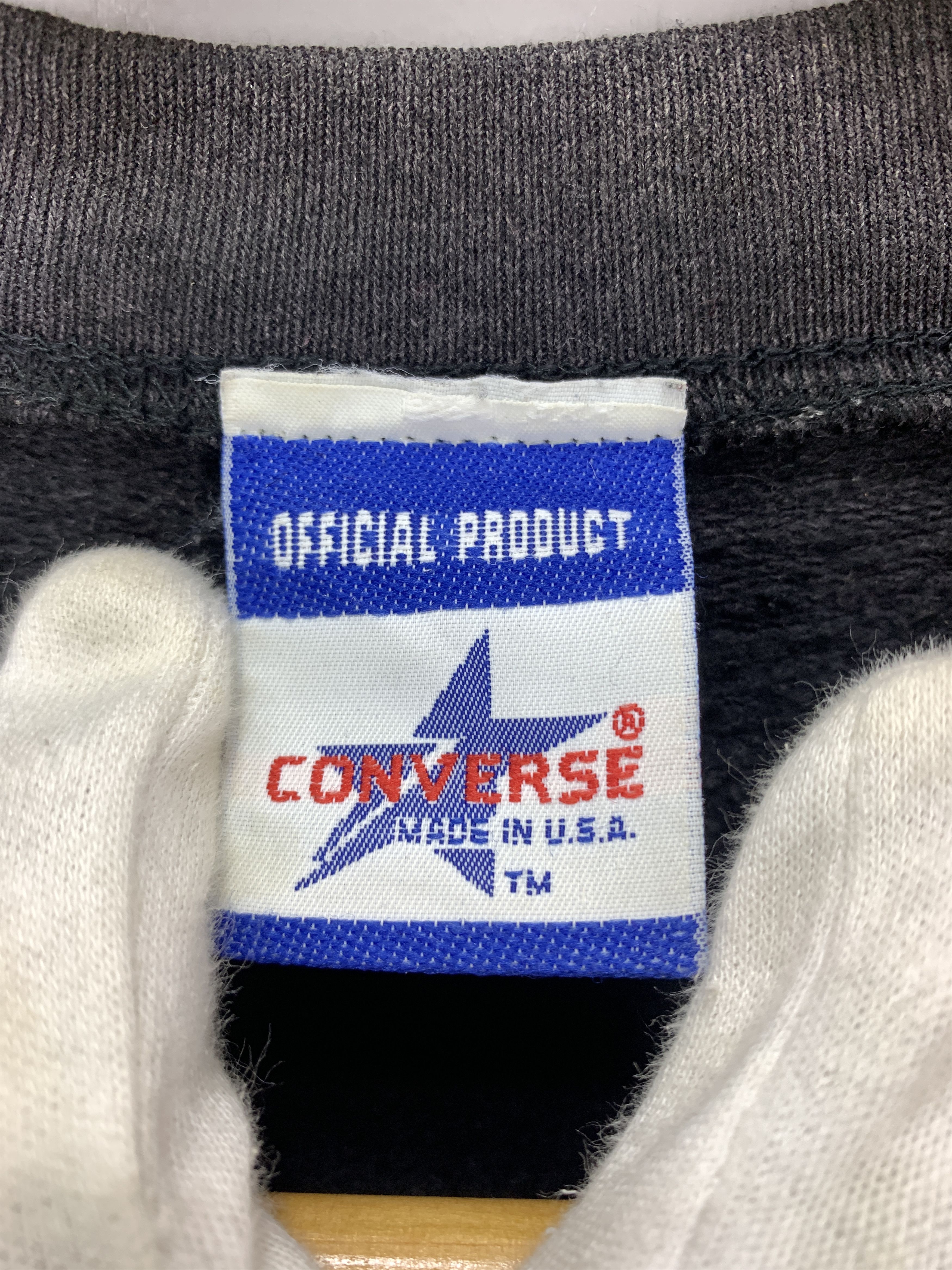 Converse 90s Vintage CONVERSE OFFICIAL PRODUCT Sweatshirt #2168/19 Size US M / EU 48-50 / 2 - 8 Thumbnail