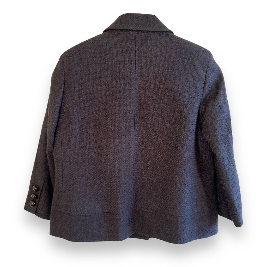 Other NWT Talbots Petites Navy Wool Jackie Fit Lady Jacket Size 12 Size XL / US 12-14 / IT 48-50 - 11 Thumbnail