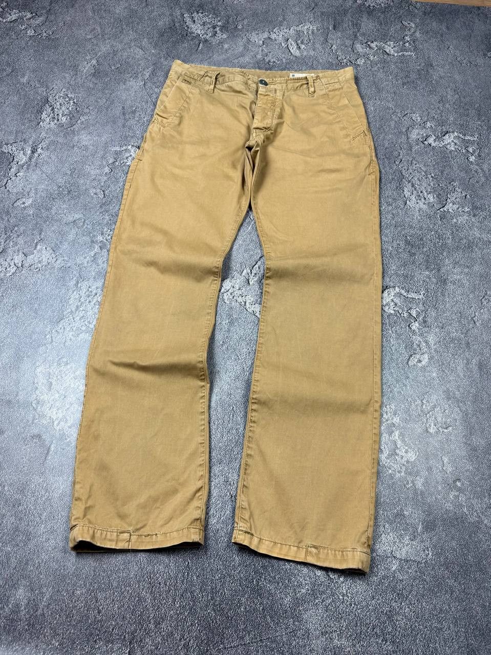 G-Star G-Star Raw 3301 Biege Straight Fit Pants Size US 32 / EU 48 - 7 Thumbnail