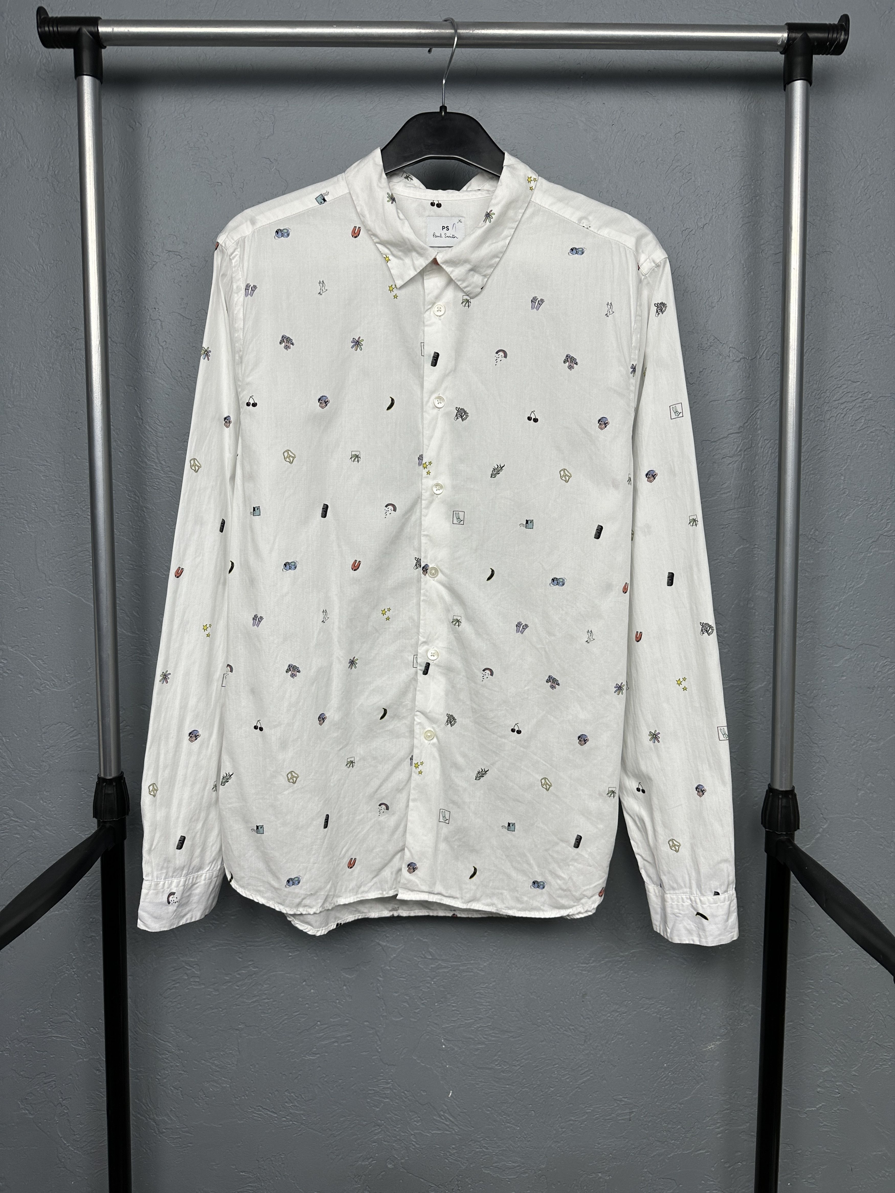 Paul Smith Paul Smith Mens Long Sleeve Shirt Size US XL / EU 56 / 4 - 1 Thumbnail