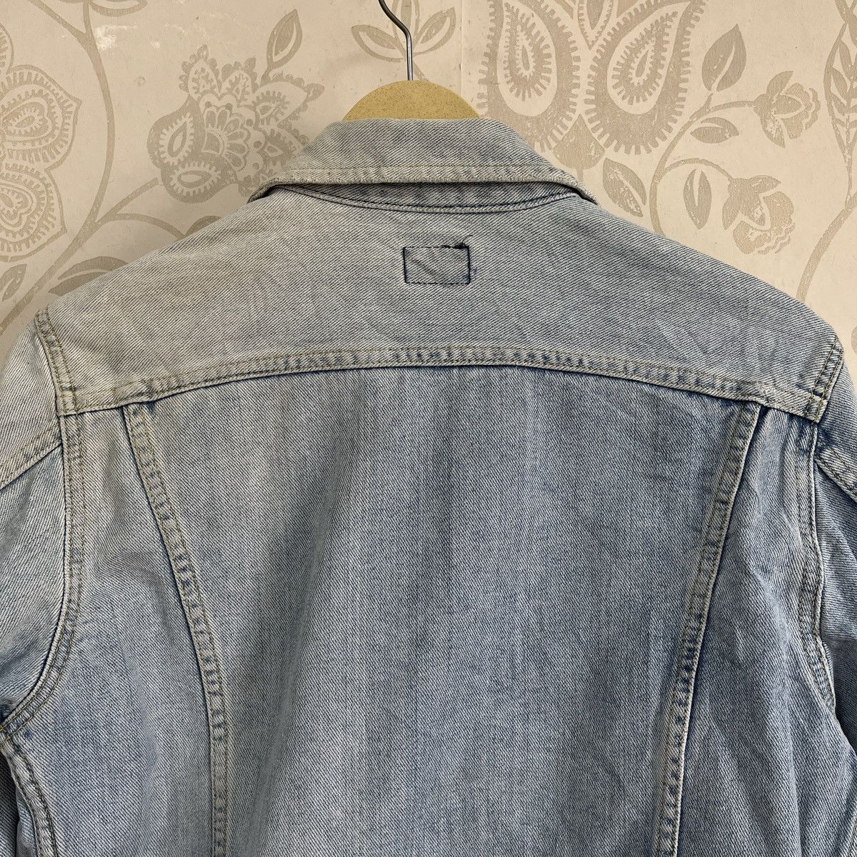 Lee Vintage 1980s Lee Storm Left Hand Denim Trucker Jacket 🇯🇵 Size US M / EU 48-50 / 2 - 22 Thumbnail