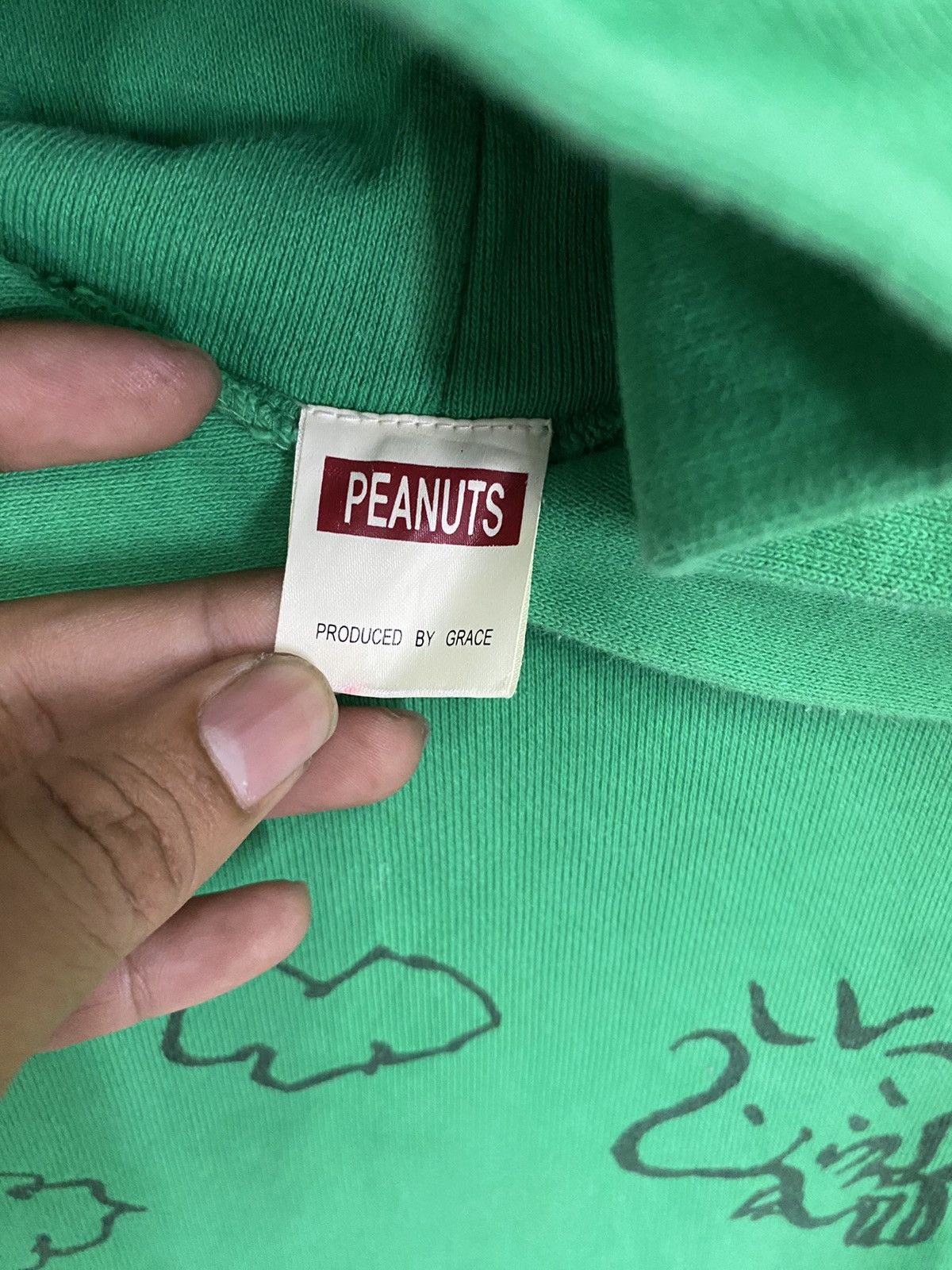 Peanuts × Vintage Snoopy & woodstock hoodie pullover Size US M / EU 48-50 / 2 - 5 Thumbnail
