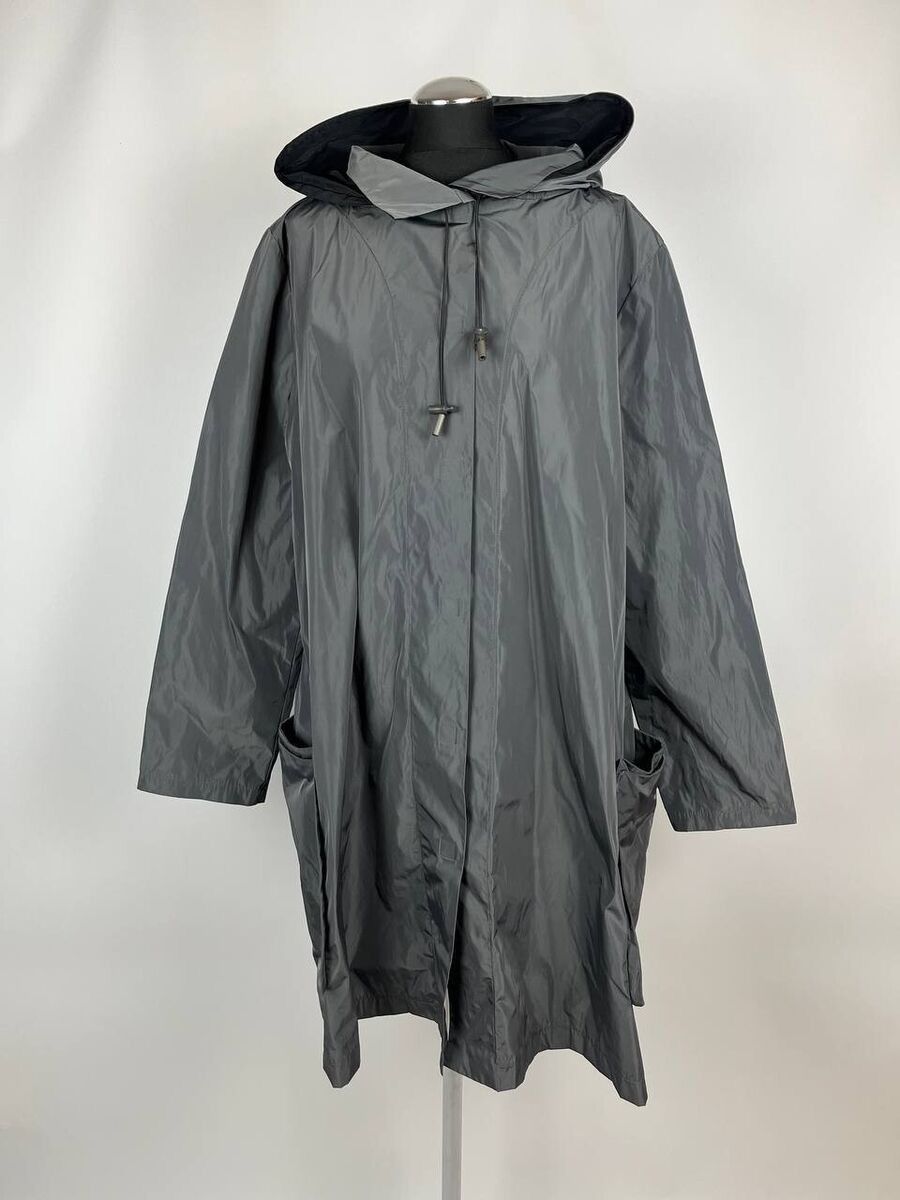 Designer × Japanese Brand Gudrun Grenz Owersized Women Grey Jacket Size M (0348) Size M / US 6-8 / IT 42-44 - 2 Thumbnail