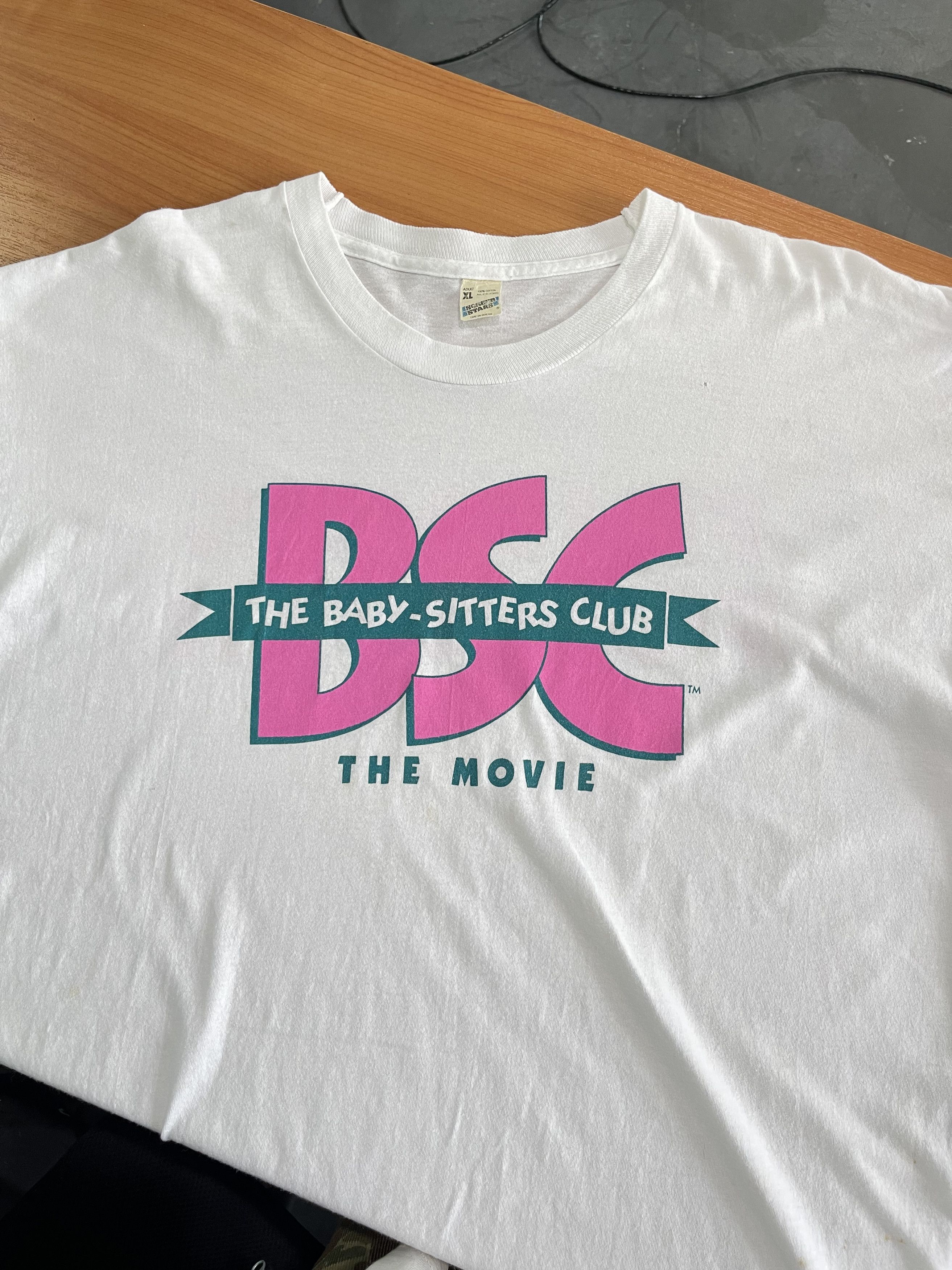 Vintage Vintage 1995 The Baby Sitters Club movie promo t shirt XL Size US XL / EU 56 / 4 - 5 Thumbnail