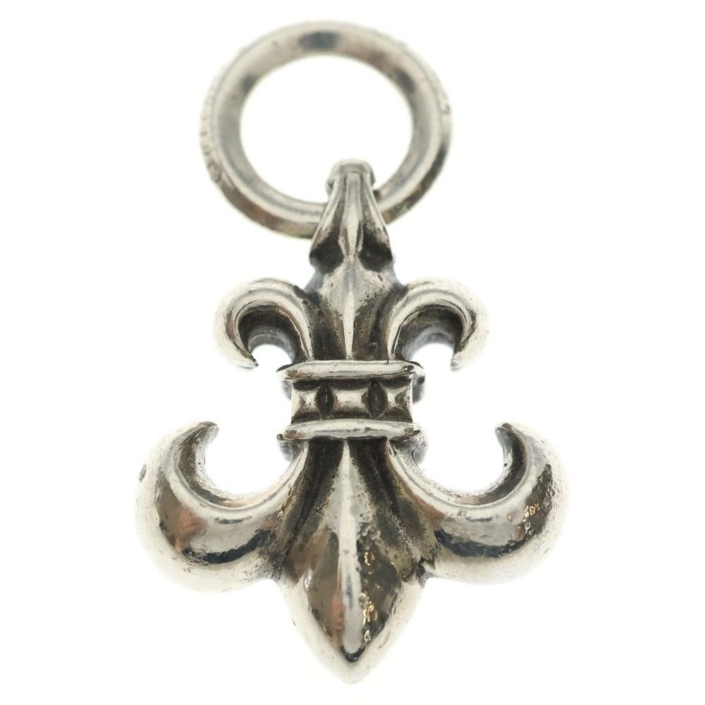 Chrome Hearts Chrome Hearts Frame BS Fleur Pendant Silver Chain