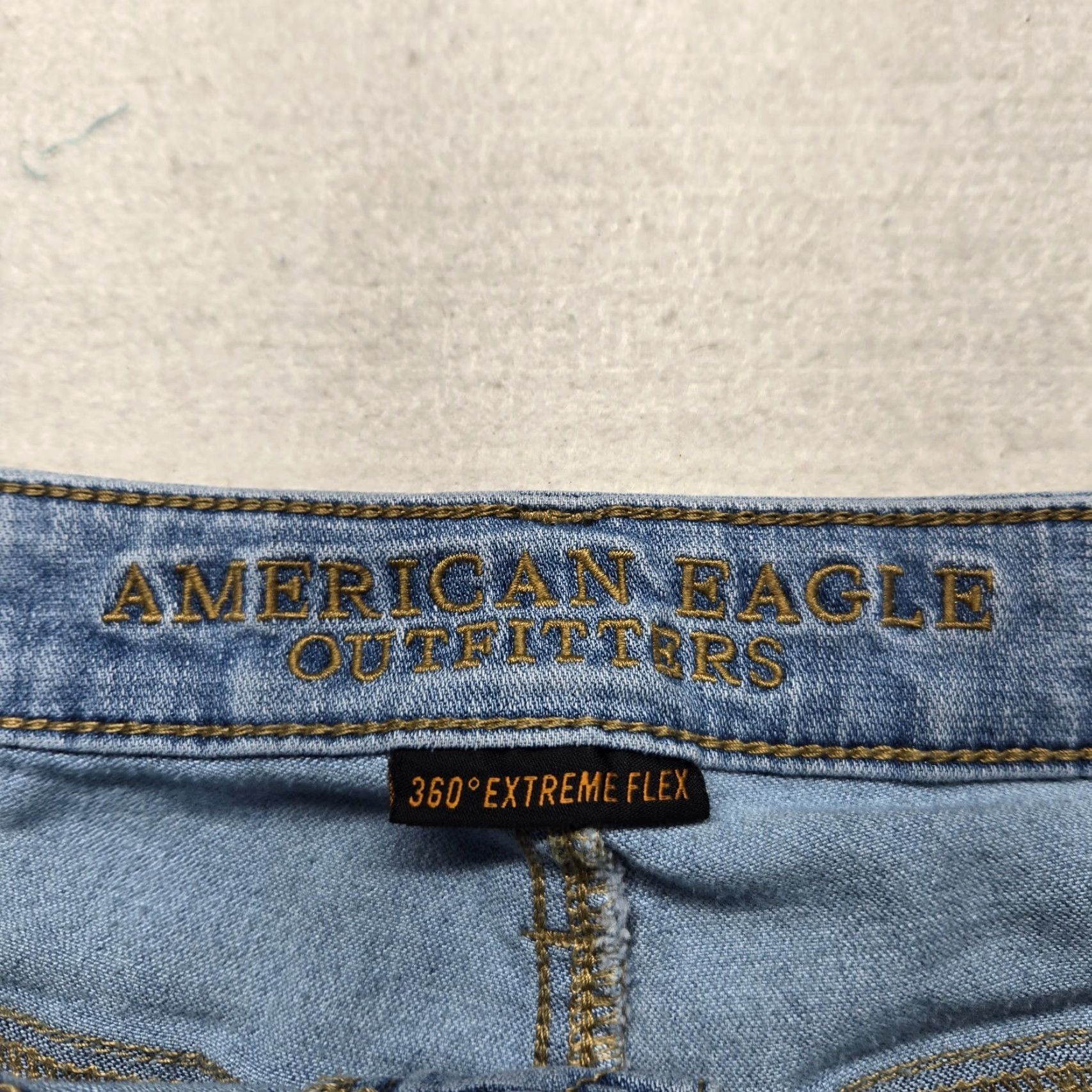 American Eagle Outfitters American Eagle Outfitters Jeans Slim Straight Women Adult 28 Blue 5-Pocket Denim Stretch Mockup? Size 28" / US 6 / IT 42 - 4 Thumbnail